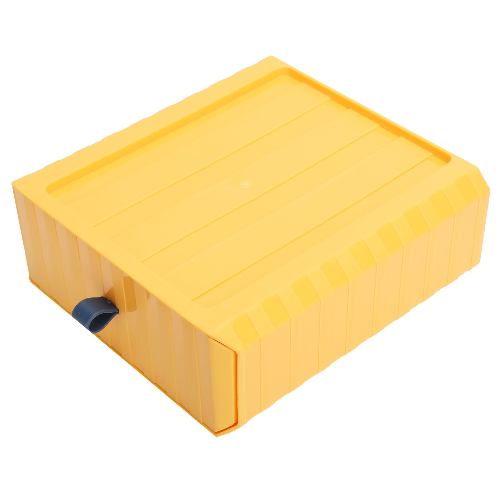 4Pcs Drawer Plastic Storage Box Desk Organization Stackable Storage Drawers view 12