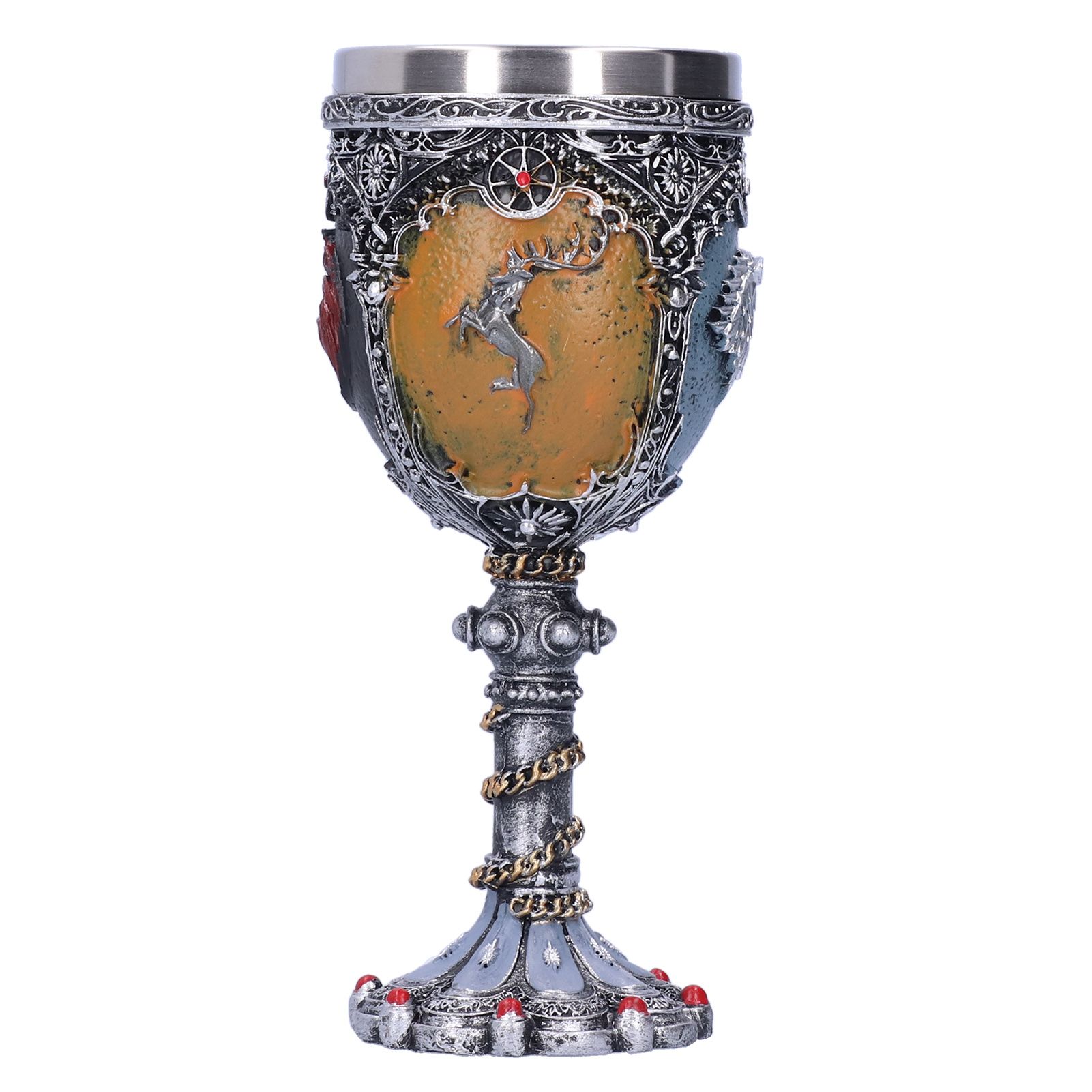 Unique Pattern Beer Mug Water Cup Wine Goblet Whiskey Cup for Halloween Bar view 3