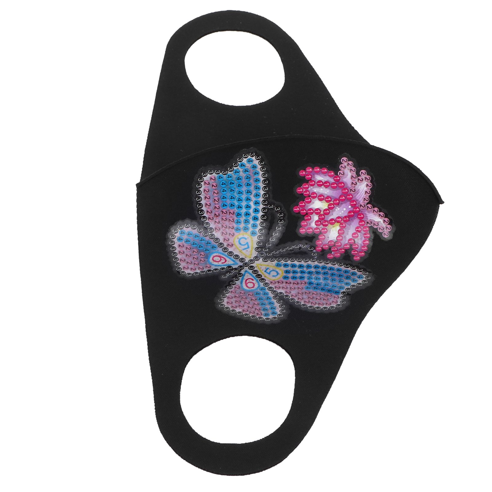 Gorgeous Breathable Mouth Muffle DIY Diamond Painting Kit Decorative Craft for view 4