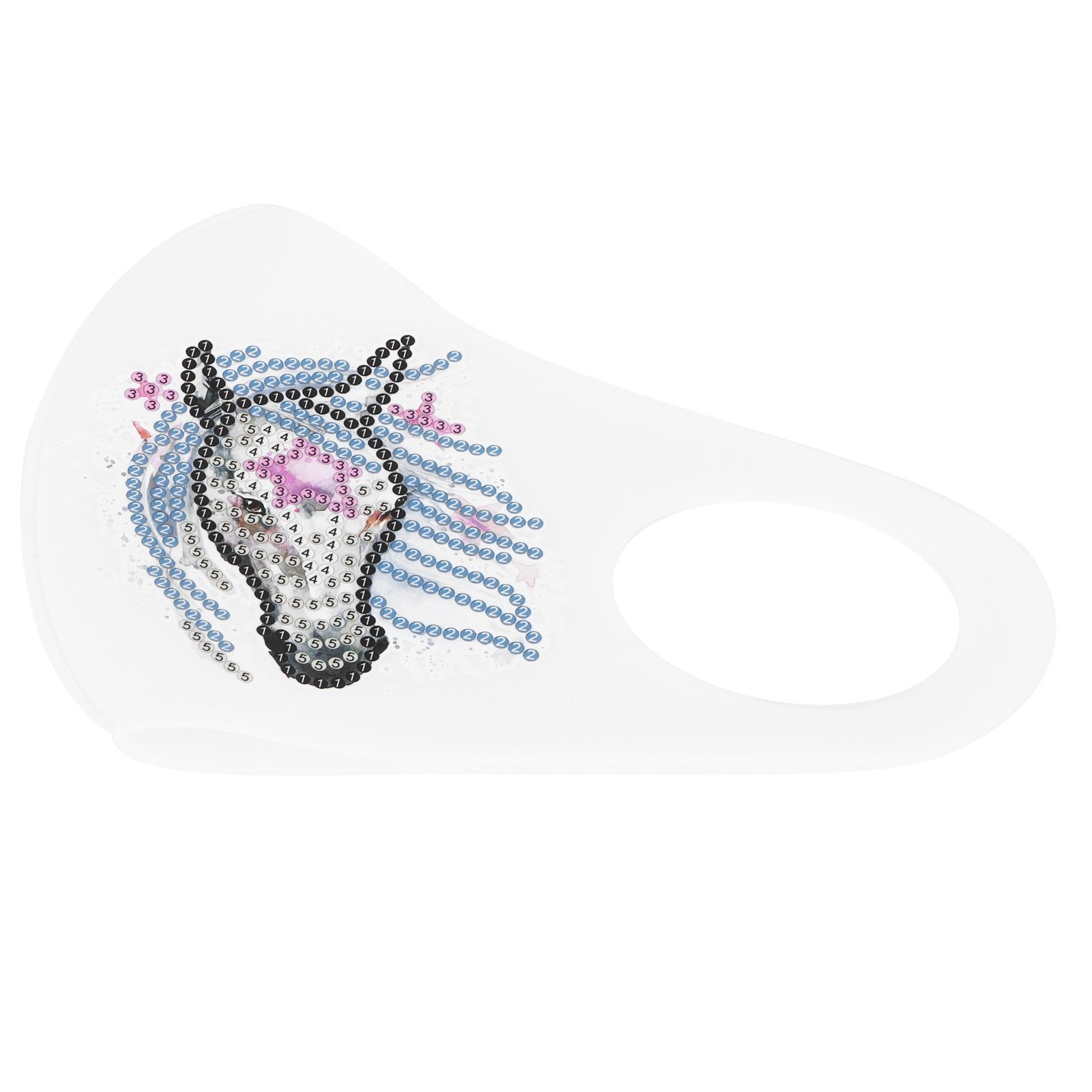 DIY Mouth Muffle Special Shaped Diamond Painting Kits Innovative Artware