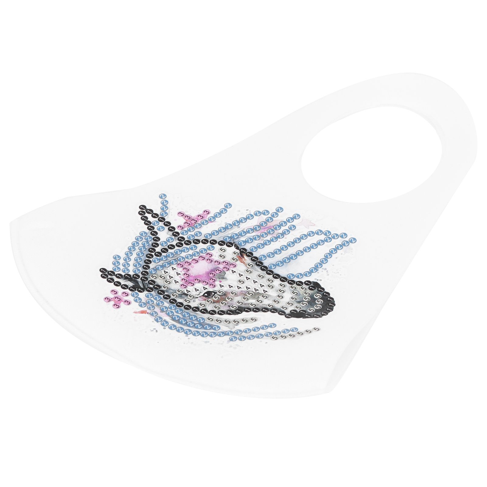 DIY Mouth Muffle Special Shaped Diamond Painting Kits Innovative Artware view 4
