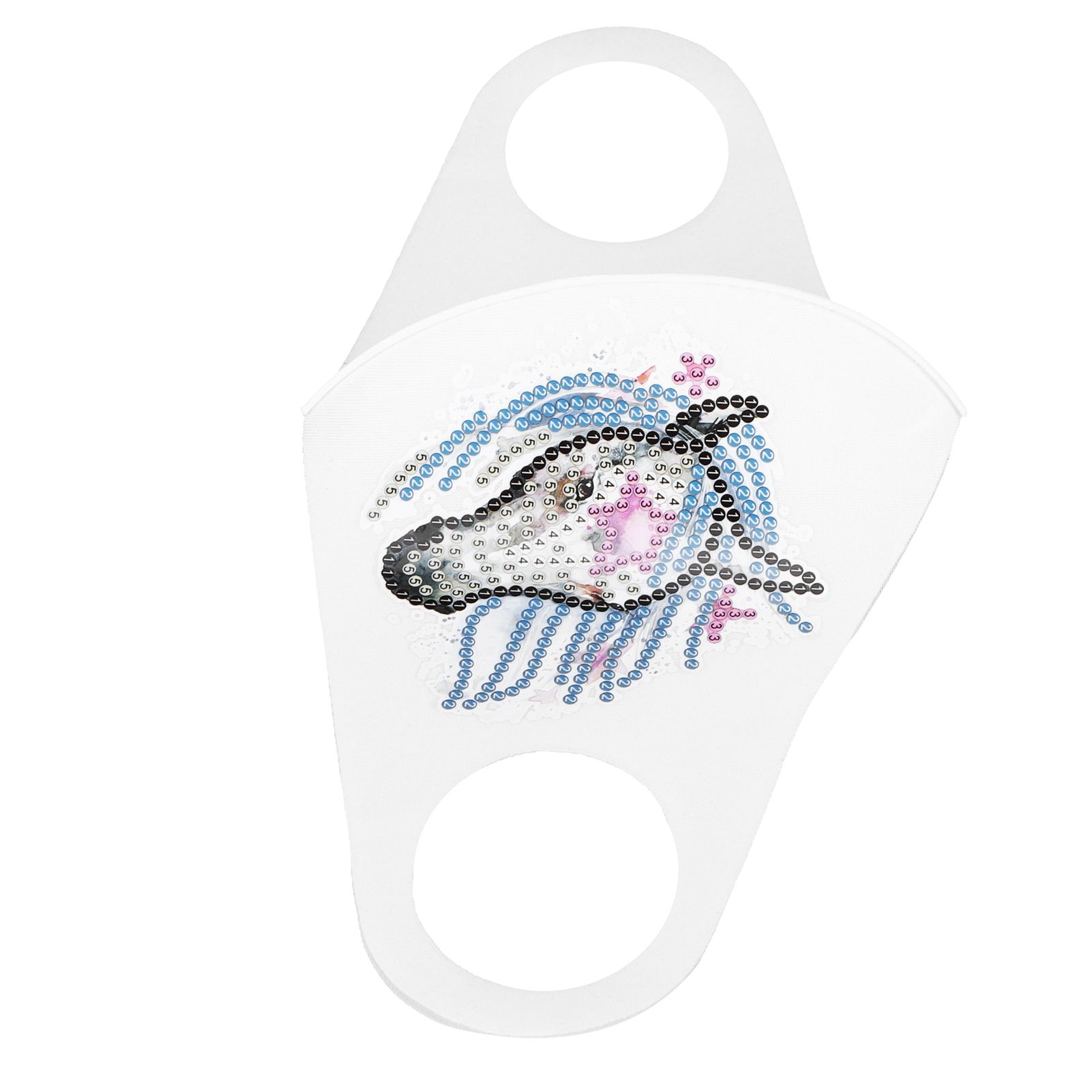 DIY Mouth Muffle Special Shaped Diamond Painting Kits Innovative Artware view 8