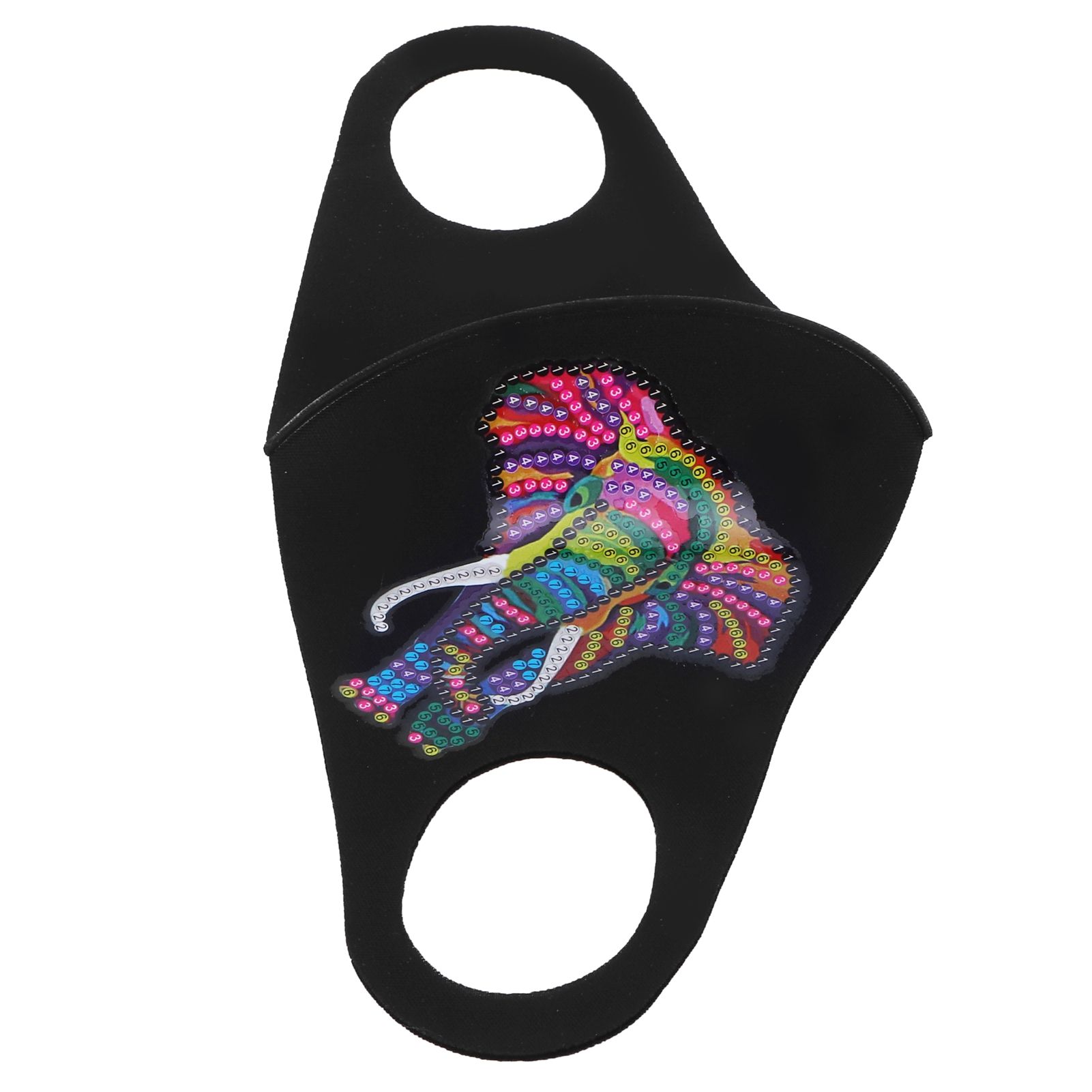 DIY Mouth Muffle Special Shaped Diamond Painting Kits Innovative Artware