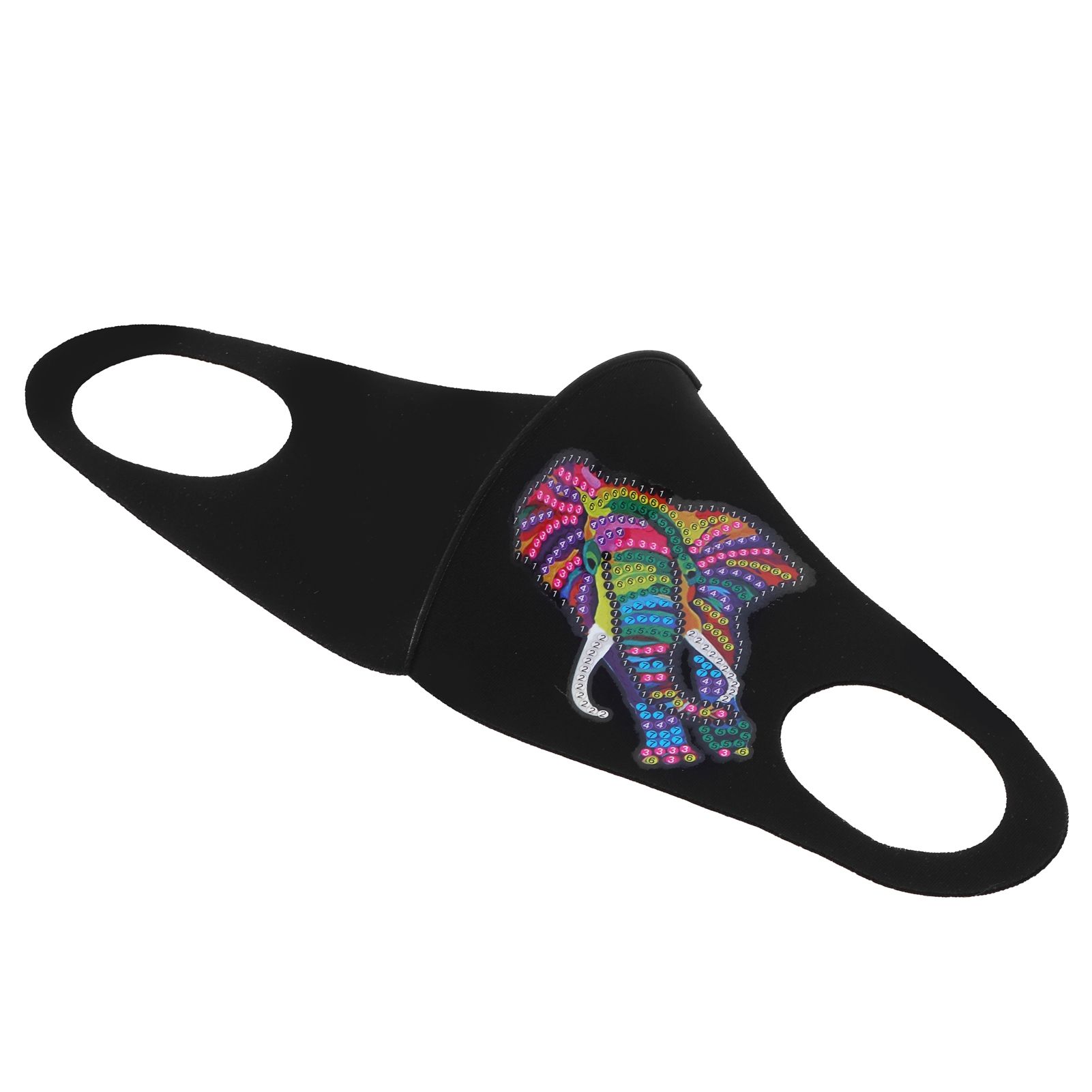 DIY Mouth Muffle Special Shaped Diamond Painting Kits Innovative Artware view 3