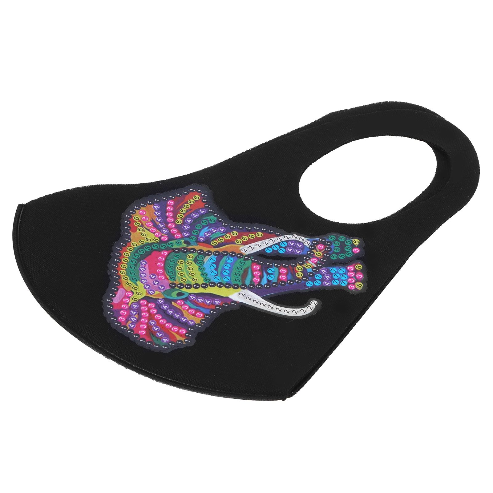 DIY Mouth Muffle Special Shaped Diamond Painting Kits Innovative Artware view 5
