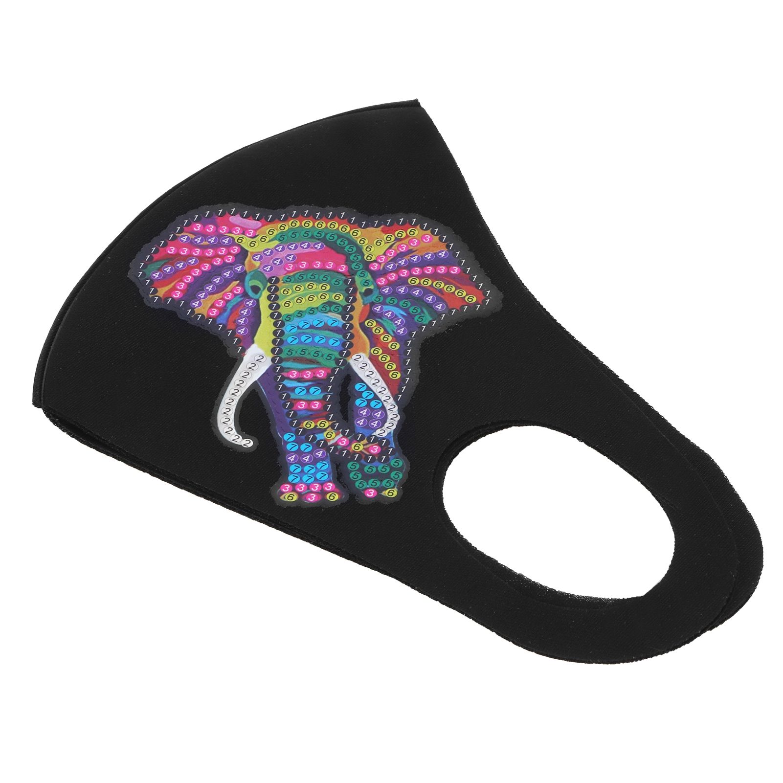 DIY Mouth Muffle Special Shaped Diamond Painting Kits Innovative Artware view 6