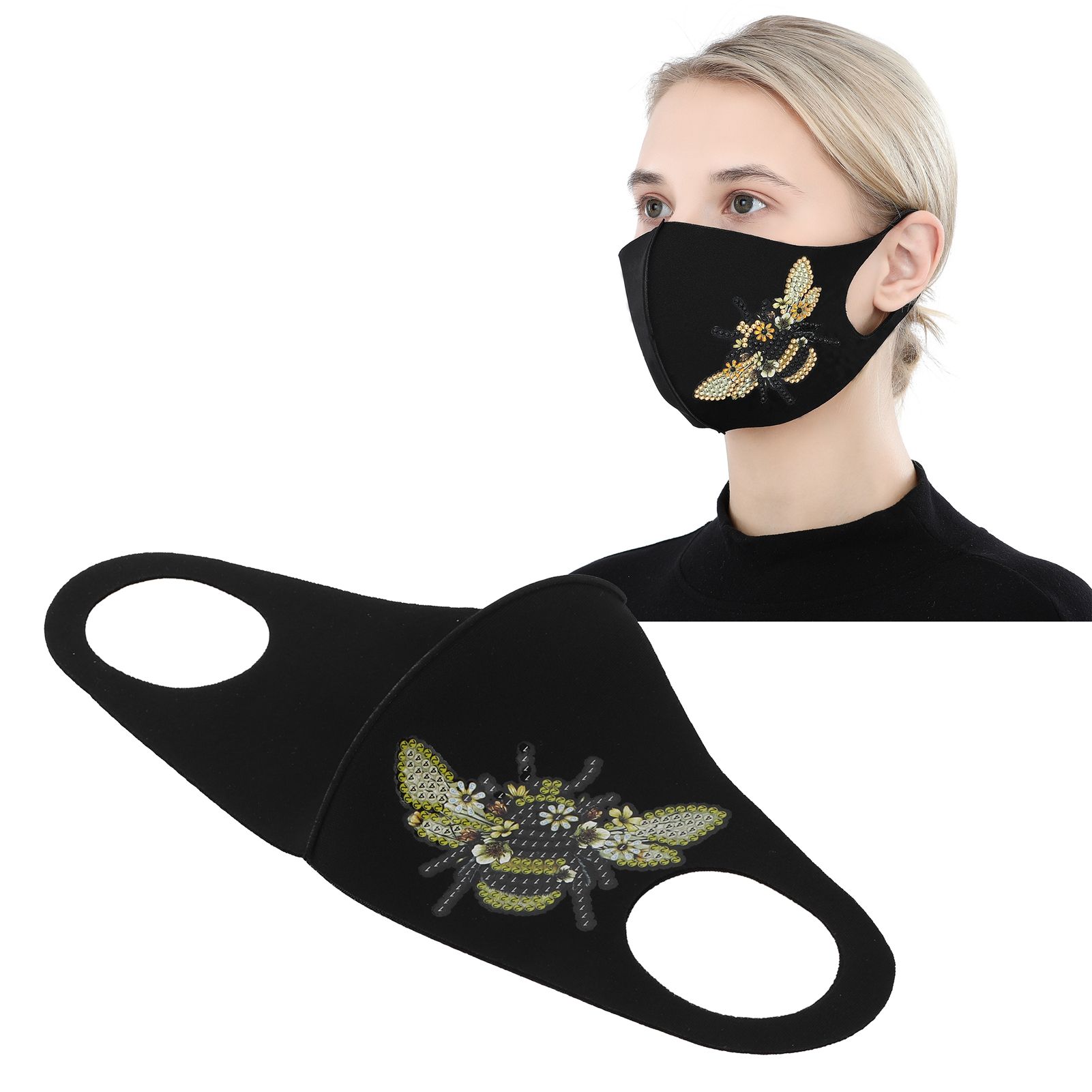 Unisex Mouth Muffle Innovative DIY Diamond Painting Kit Art Crafts Decoration view 10