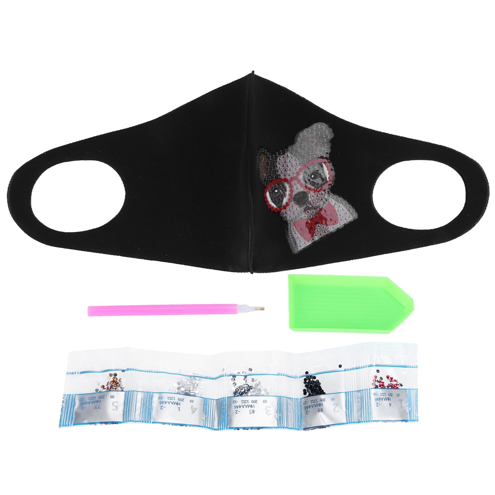 Unisex Mouth Muffle Innovative DIY Diamond Painting Kit Art Crafts Decoration view 2