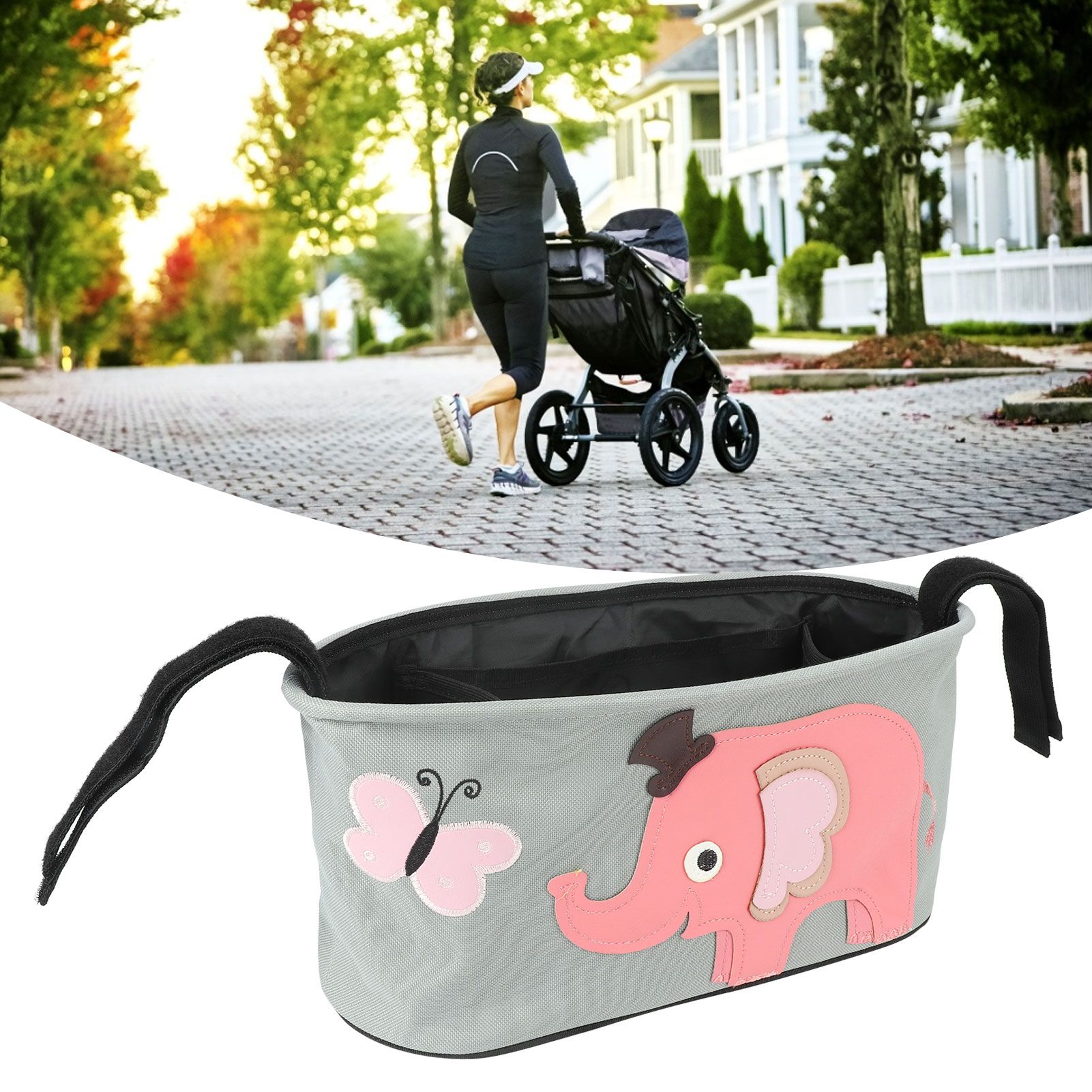 Baby Stroller Hanging Storage Bag Portable Multifunctional Hanging Carriage view 10