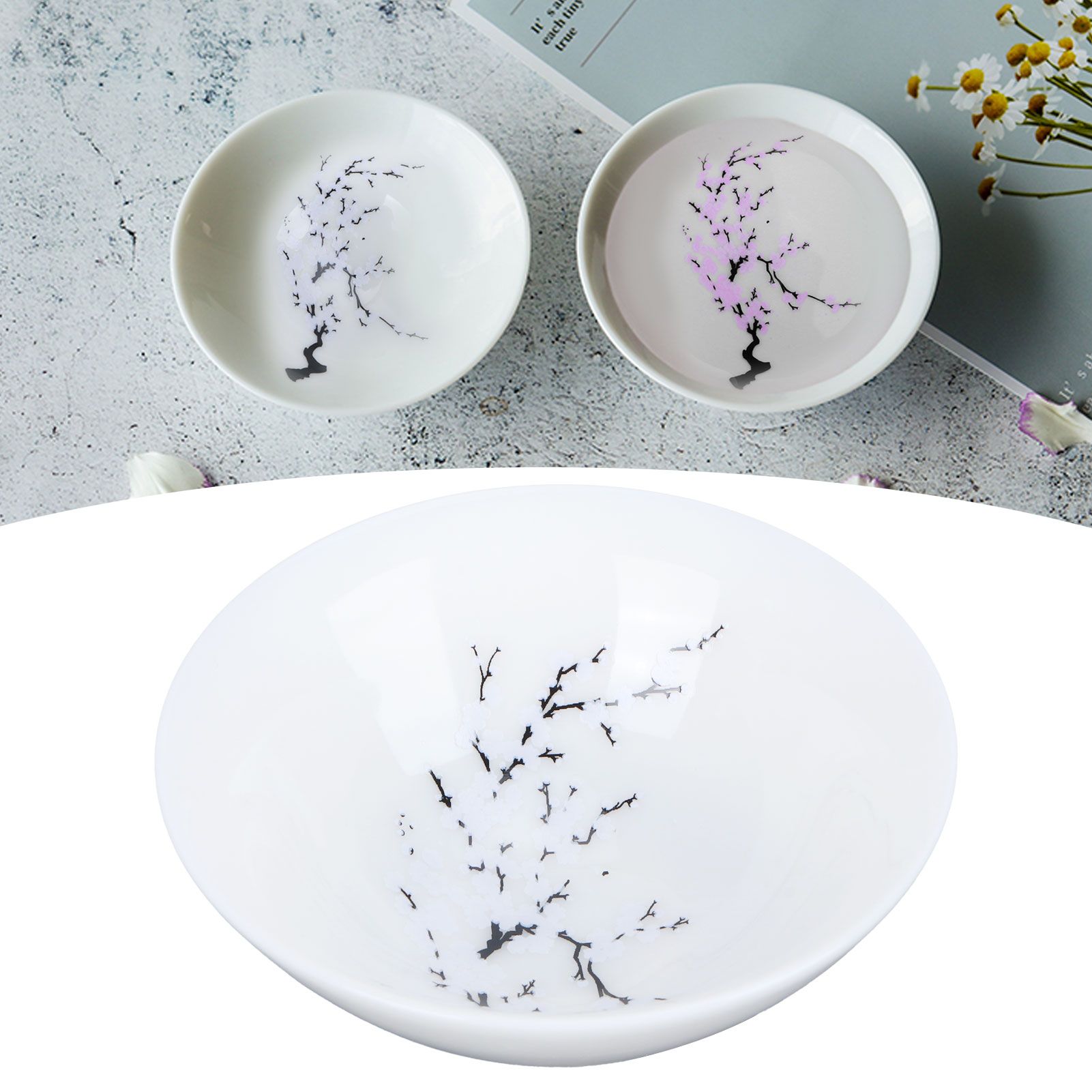 Temperature Color Changing Cup Flower Display Tea Bowl Ceramic Household view 10