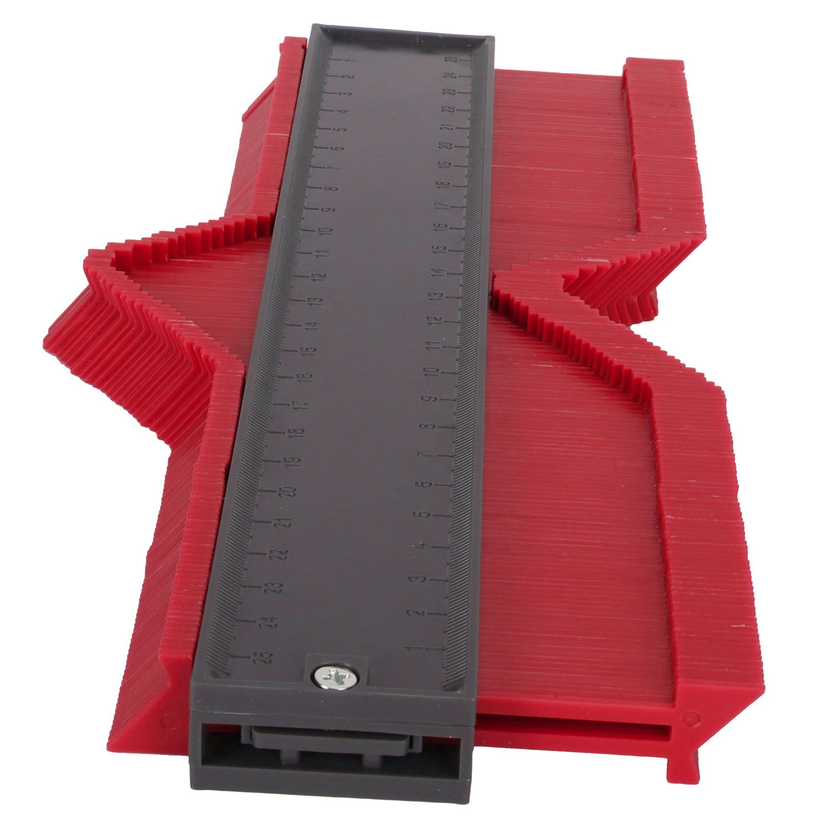 Contour Ruler Duplicator with Lock Irregular Outline Measuring Tool Carpentry view 7