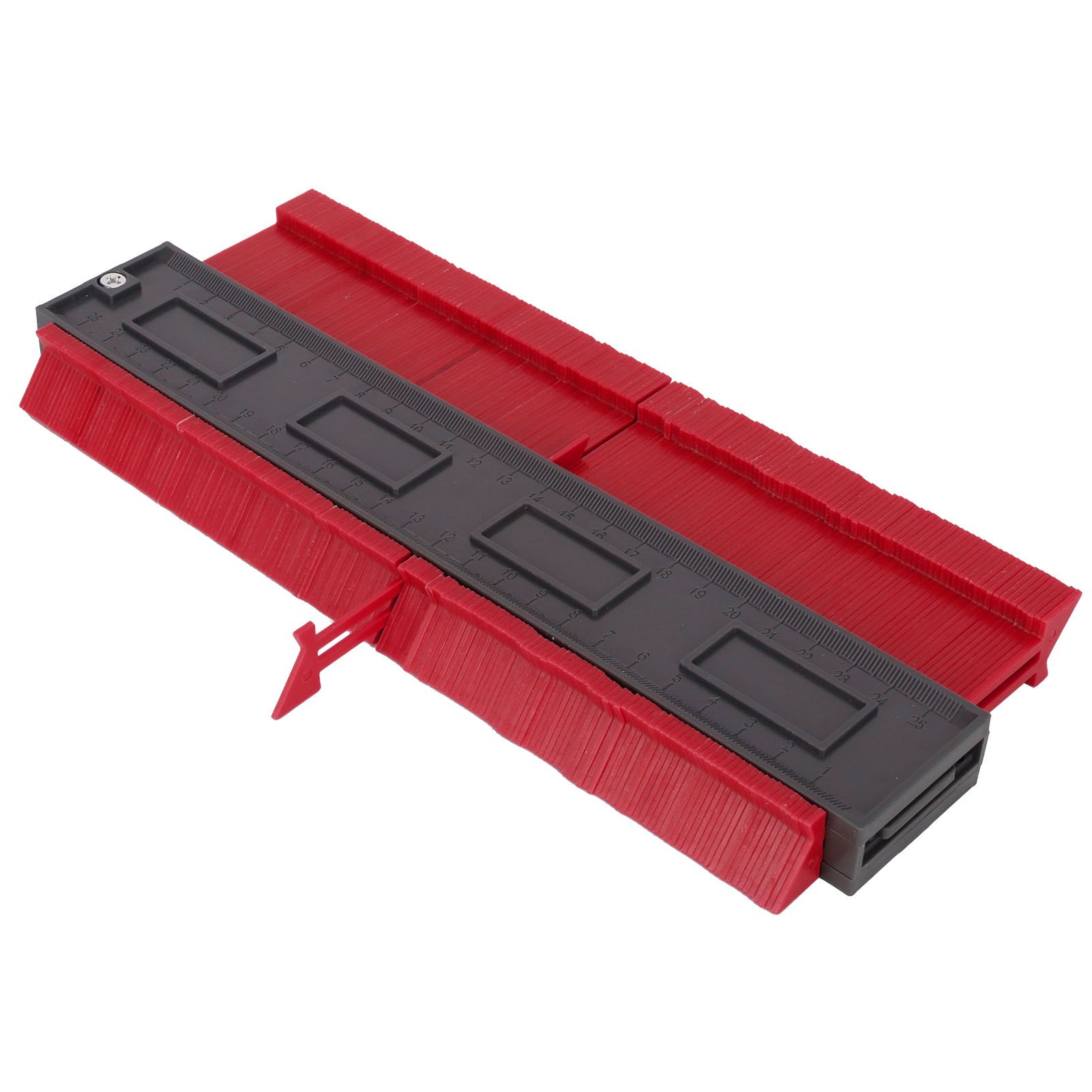 Contour Ruler Duplicator with Lock Irregular Outline Measuring Tool Carpentry view 8