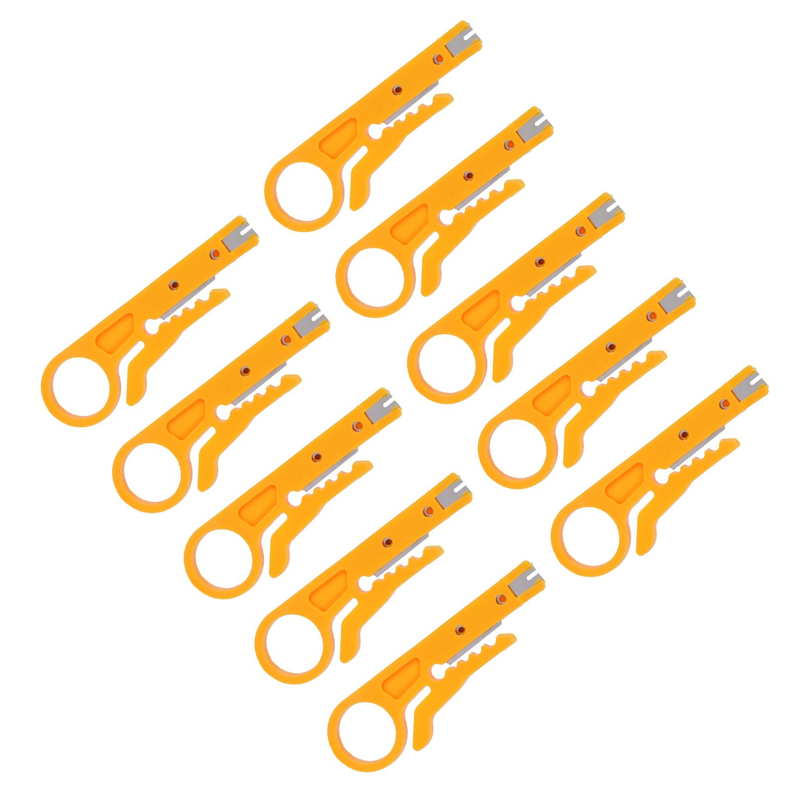 10Pcs Wire Stripper Multipurpose Mini Cable Crimping Stripping Pliers Tool for view 10
