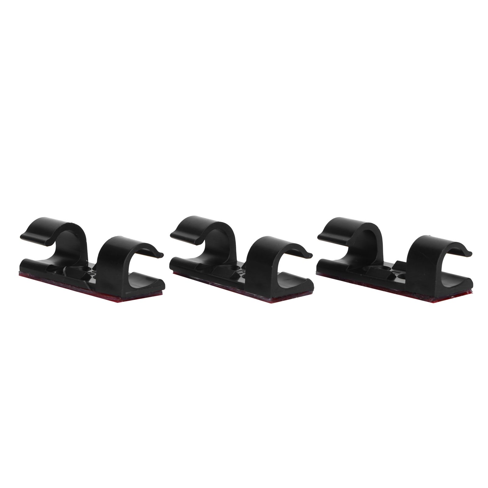 20Pcs Wire Clamp Self adhesive Line Cable Clip Buckle Fastener Desktop view 4