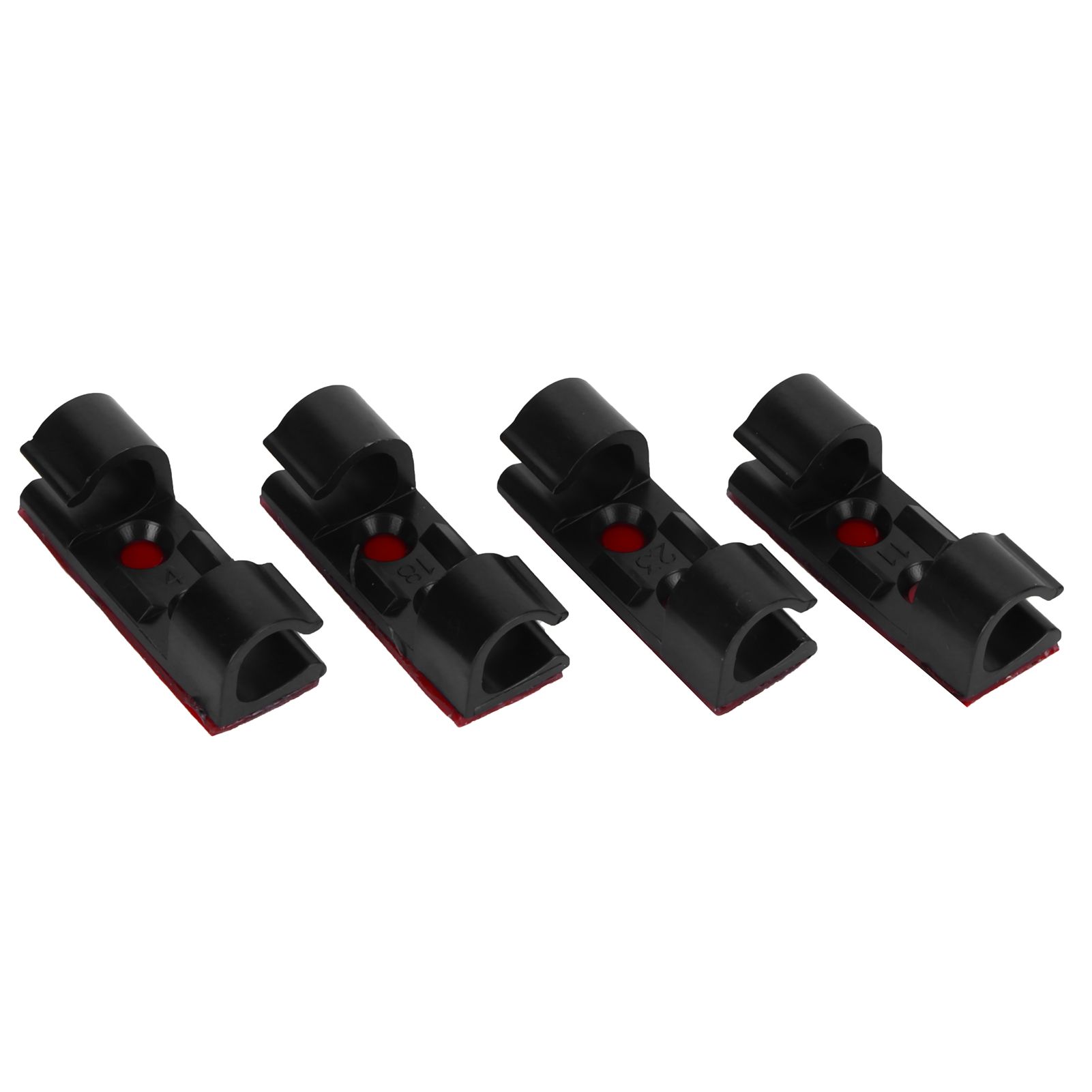20Pcs Wire Clamp Self adhesive Line Cable Clip Buckle Fastener Desktop view 6