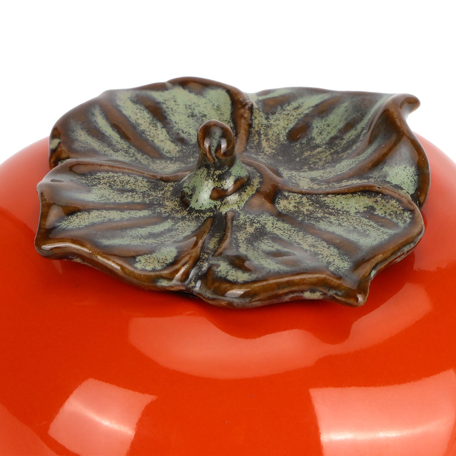 2pcs Tea Storage Pot Ceramics Persimmon Coffee Nut Sealed Containers Kitchen view 12