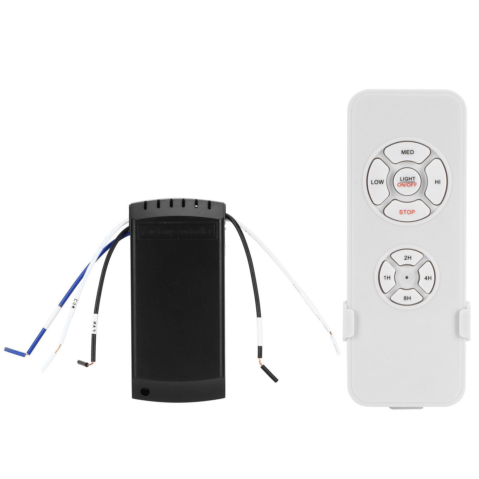 220V Wireless Ceiling Fan Lamp Remote Control Kit with Receiver Timing Switch view 4