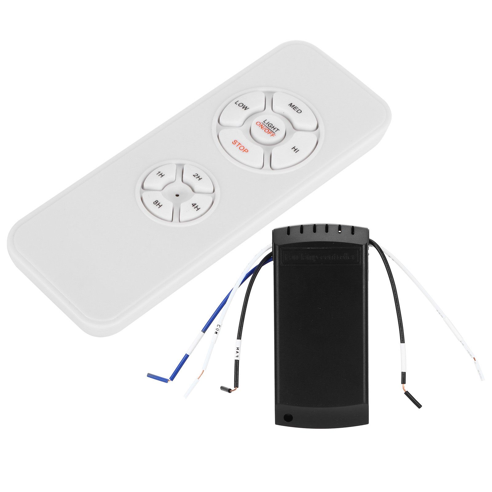 220V Wireless Ceiling Fan Lamp Remote Control Kit with Receiver Timing Switch view 5