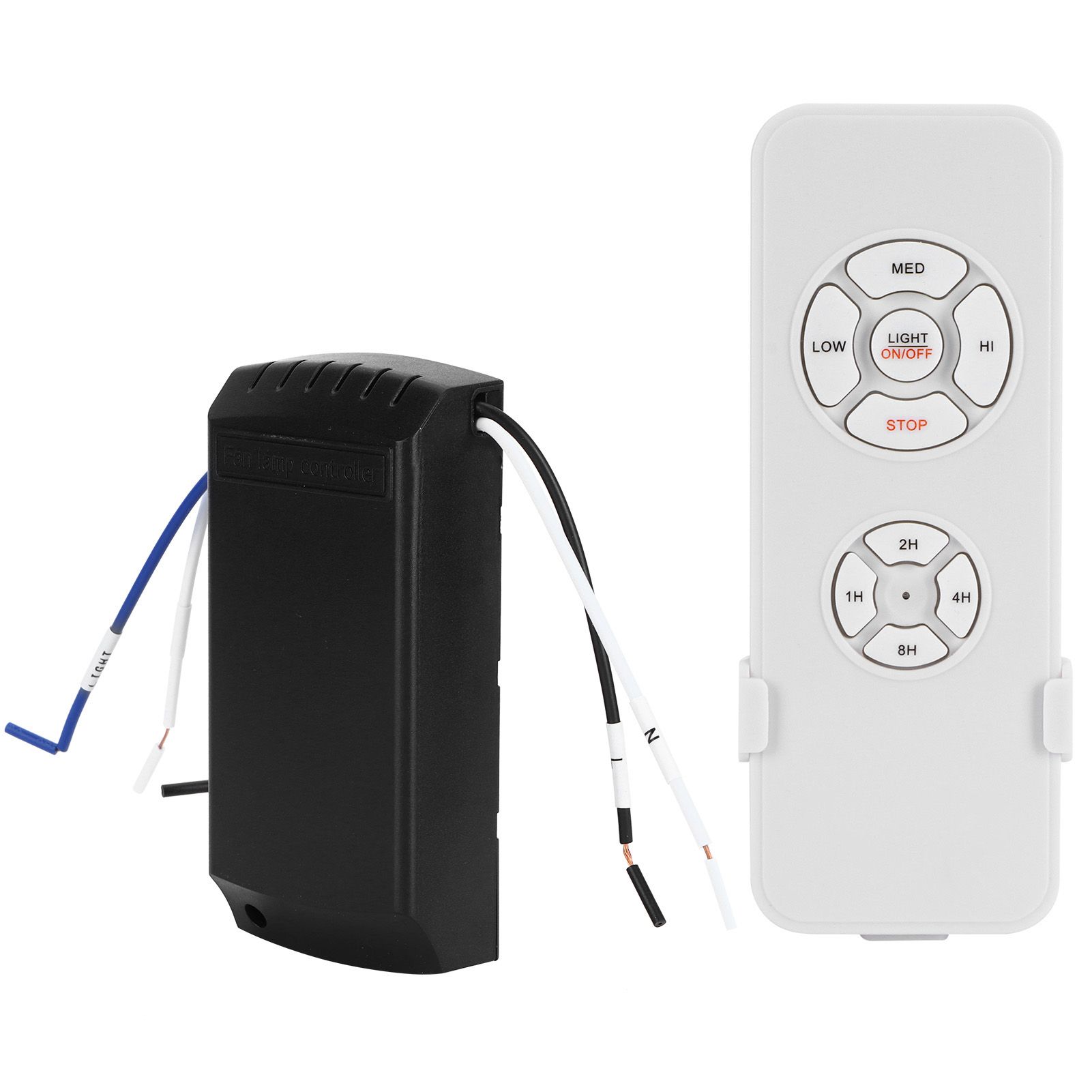 220V Wireless Ceiling Fan Lamp Remote Control Kit with Receiver Timing Switch view 7