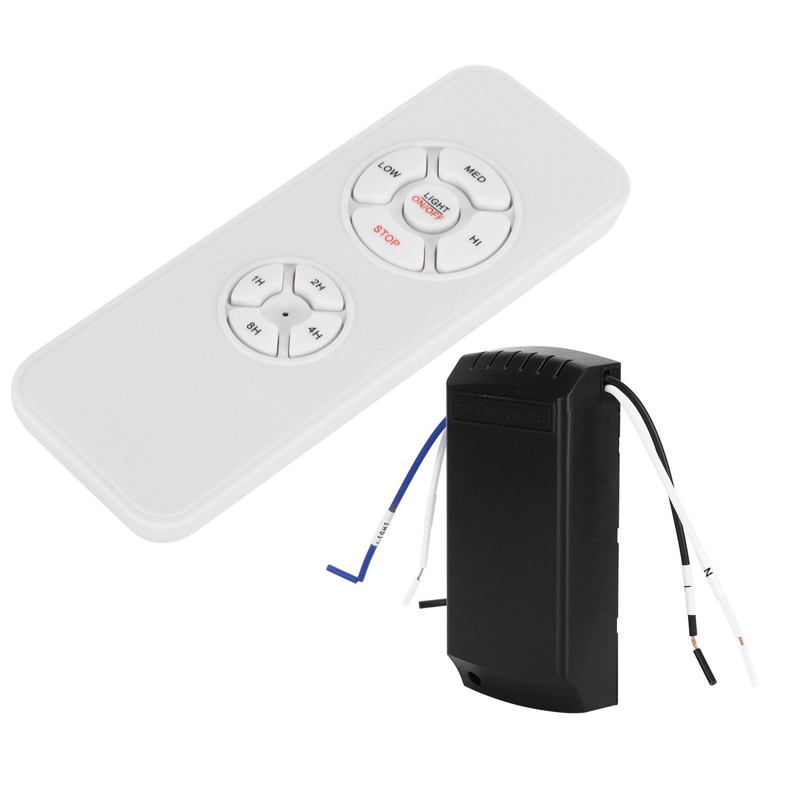 220V Wireless Ceiling Fan Lamp Remote Control Kit with Receiver Timing Switch view 8