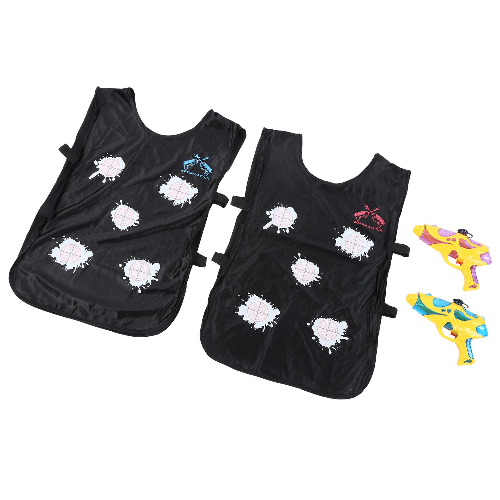 Water Shoot Color Changing Vest Water Gun Toy Set for Kids Children Outdoor