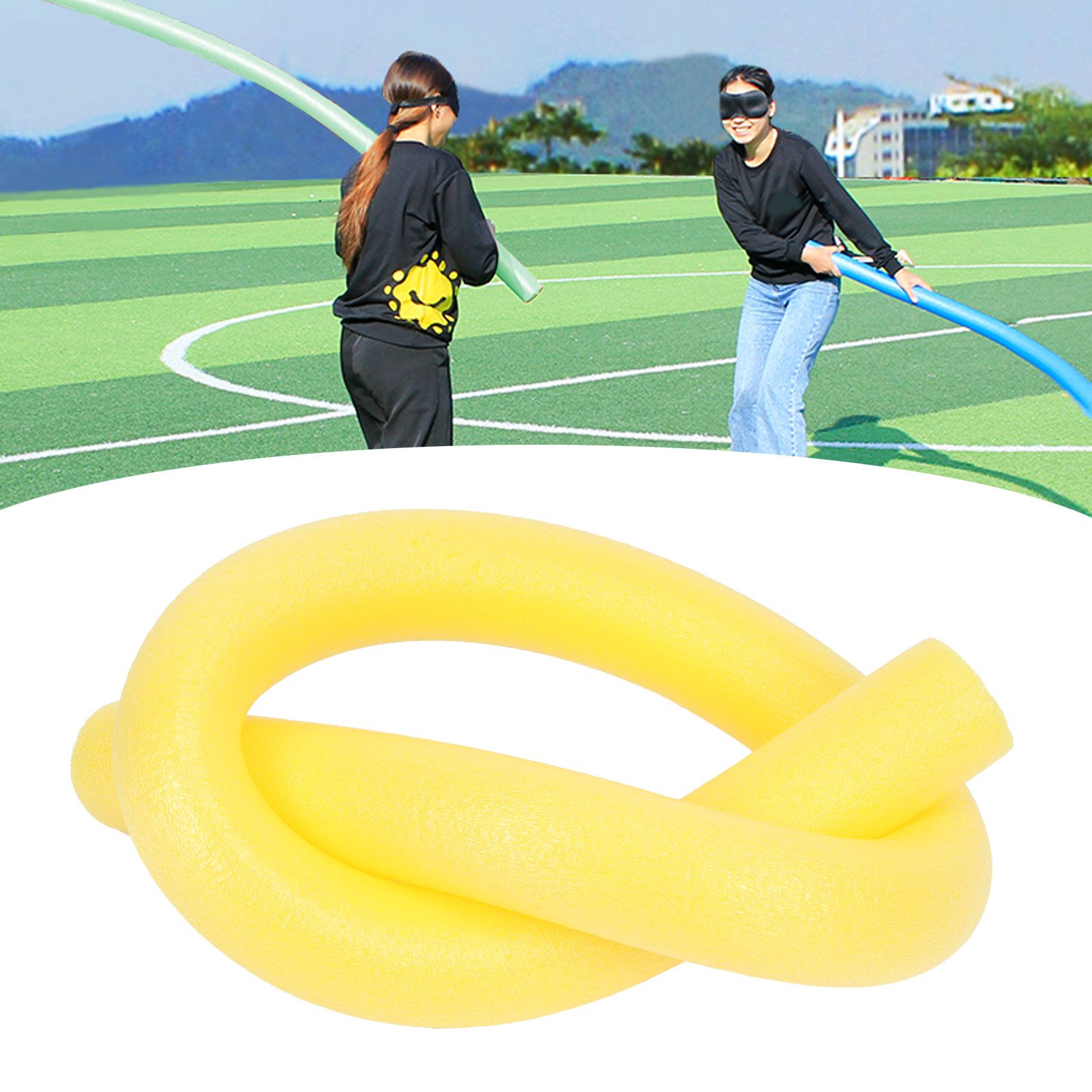 EPE Foam Stick Multi Function Pool Water Floating Swimming Noodles Toys Games view 9