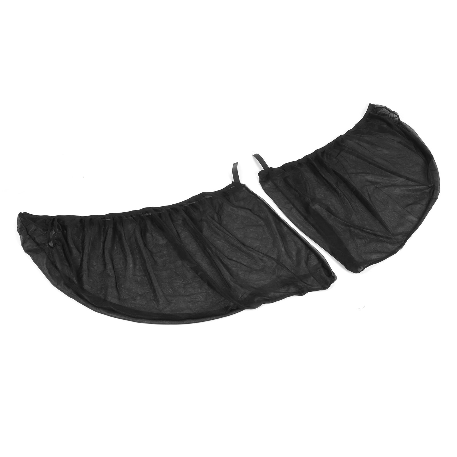 2Pcs Car Window Sun Shade UV Protection Mosquito Mesh Screen for Side Front Window view 4
