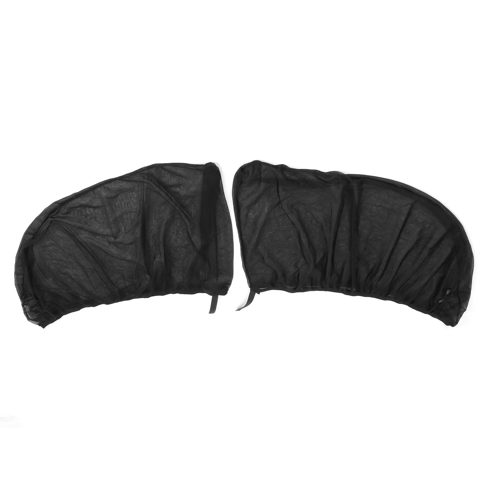2Pcs Car Window Sun Shade UV Protection Mosquito Mesh Screen for Side Front Window view 6