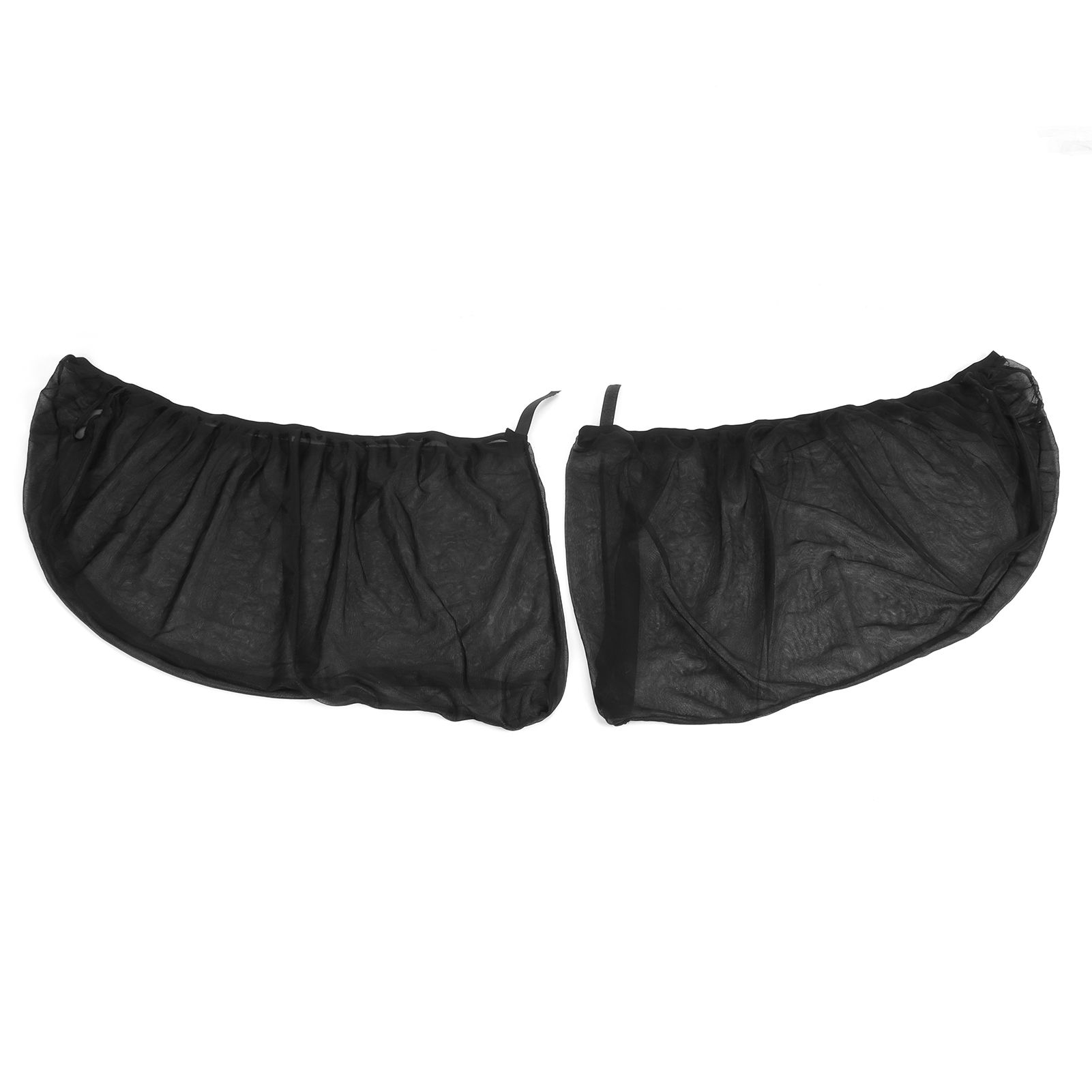 2Pcs Car Window Sun Shade UV Protection Mosquito Mesh Screen for Side Front Window view 7