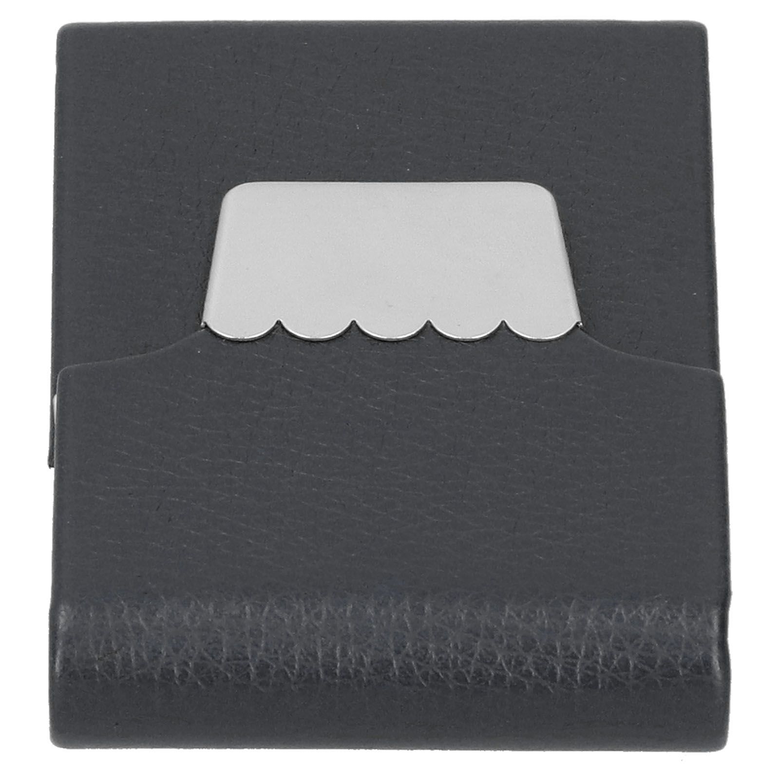 Business Card Holder Cigarette Case Stainless Steel Credit Card Carrier view 3