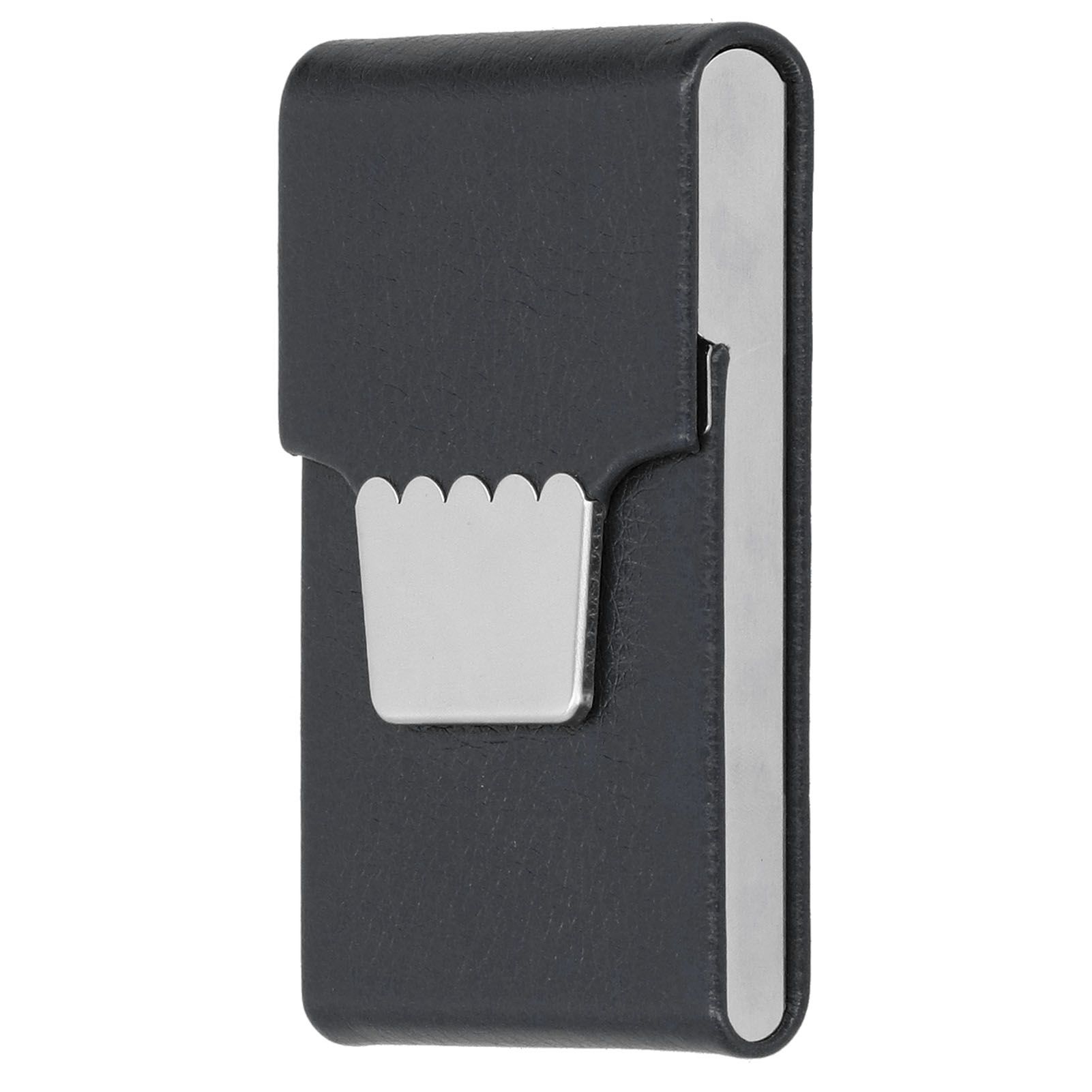 Business Card Holder Cigarette Case Stainless Steel Credit Card Carrier view 4