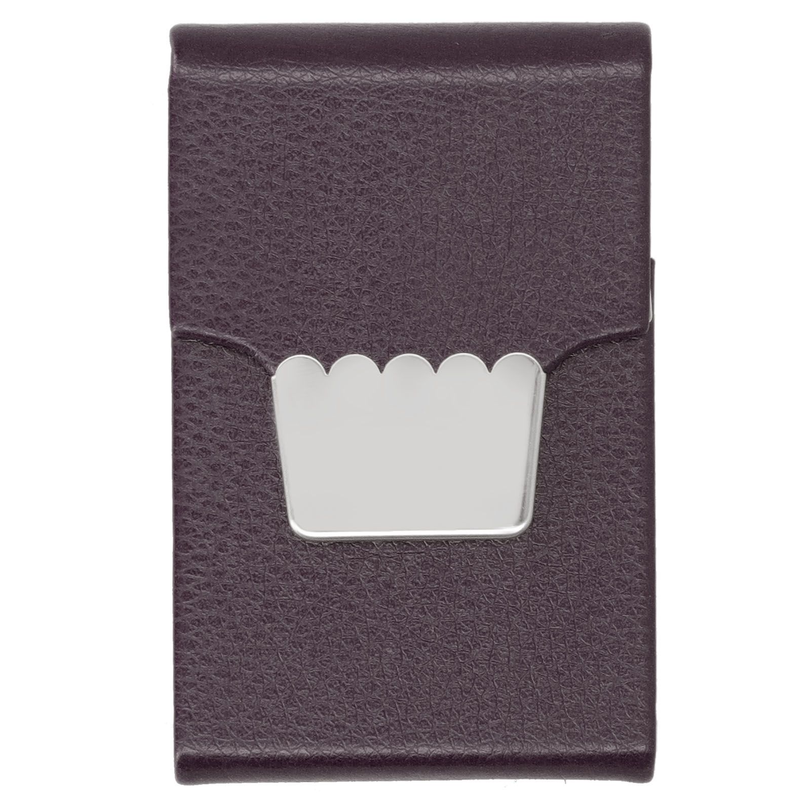 Business Card Holder Cigarette Case Stainless Steel Credit Card Carrier view 2
