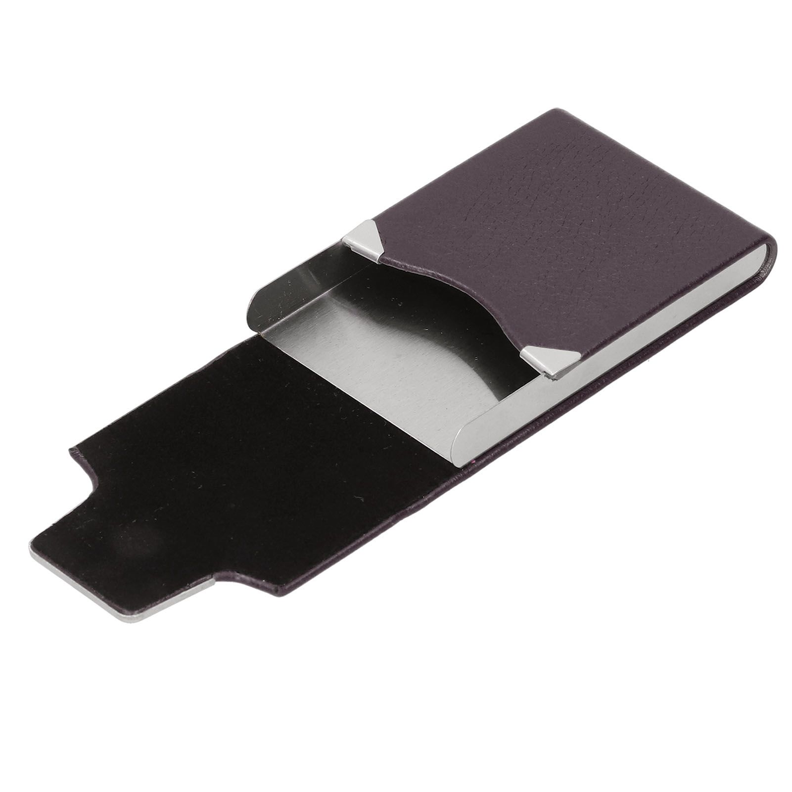 Business Card Holder Cigarette Case Stainless Steel Credit Card Carrier view 5