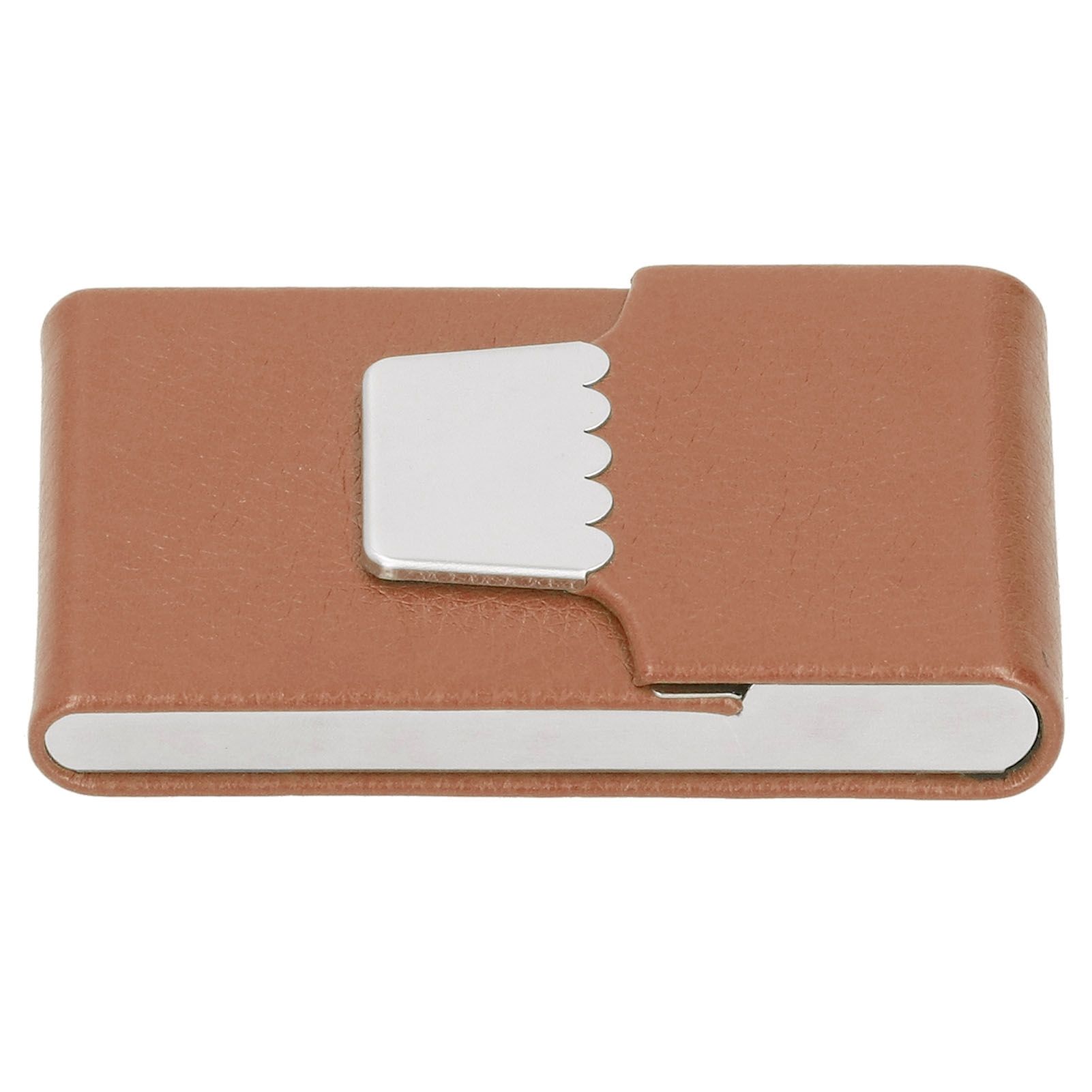 Business Card Holder Cigarette Case Stainless Steel Credit Card Carrier view 5