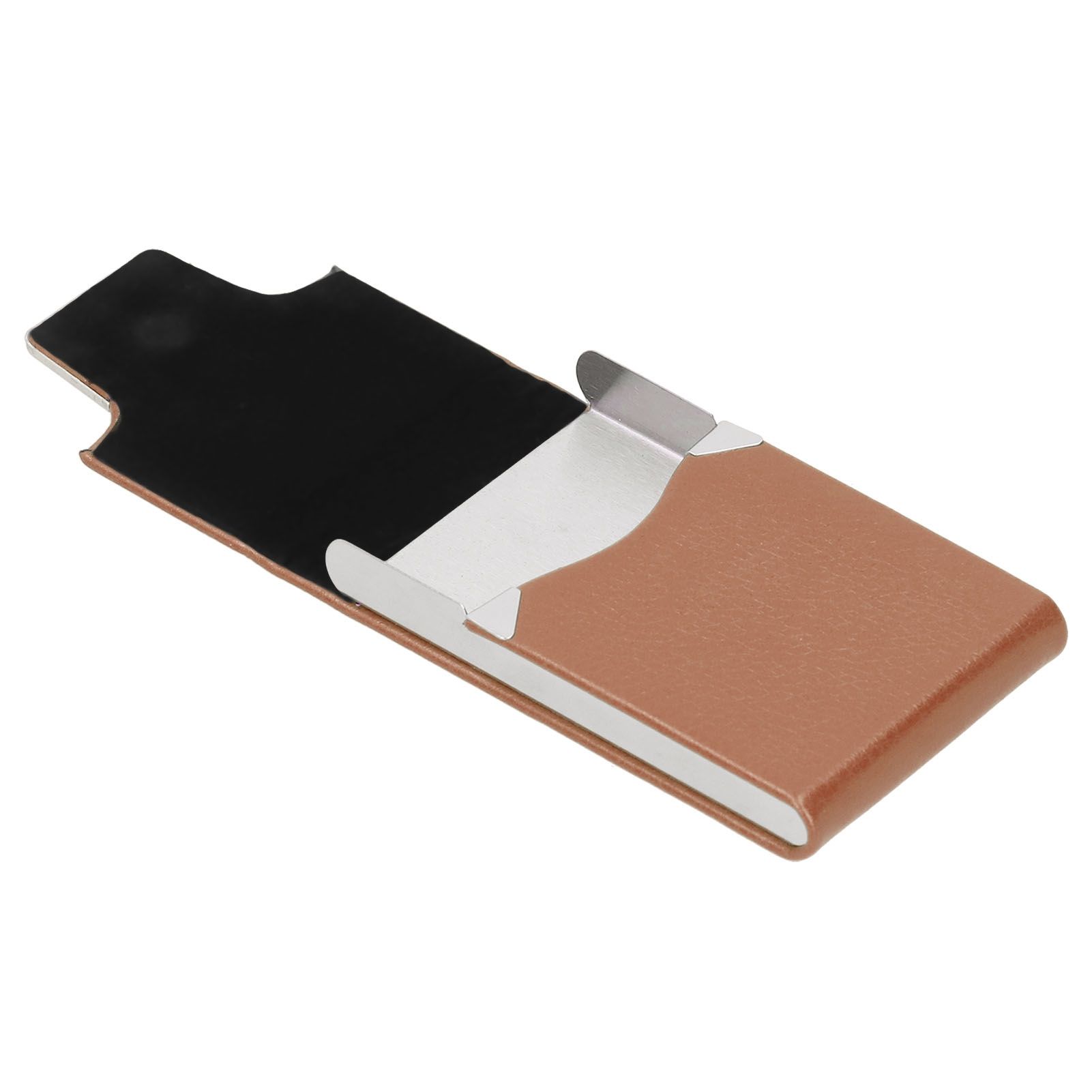 Business Card Holder Cigarette Case Stainless Steel Credit Card Carrier view 9