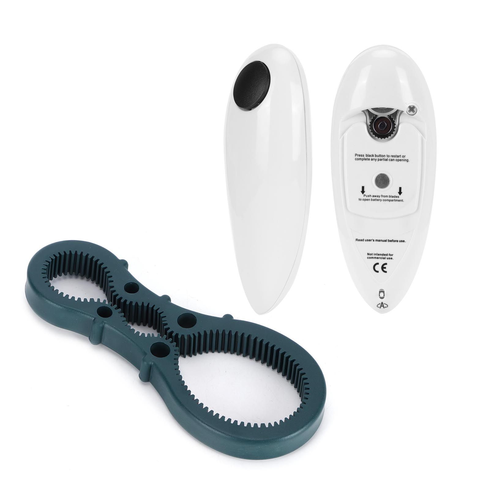 Automatic Electric Can Opener Manual Bottle Opener for Home Kitchen Restaurant view 6