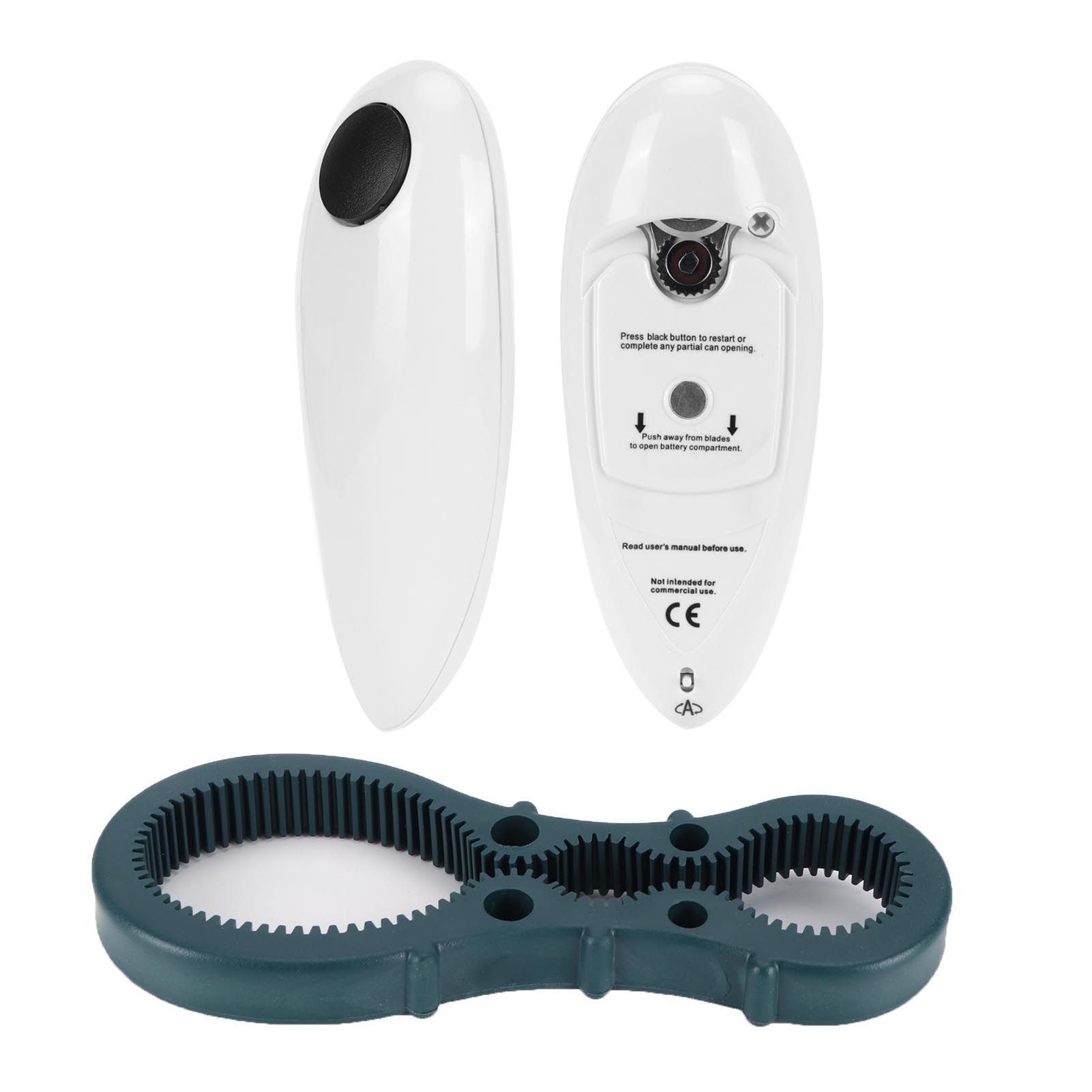 Automatic Electric Can Opener Manual Bottle Opener for Home Kitchen Restaurant view 9