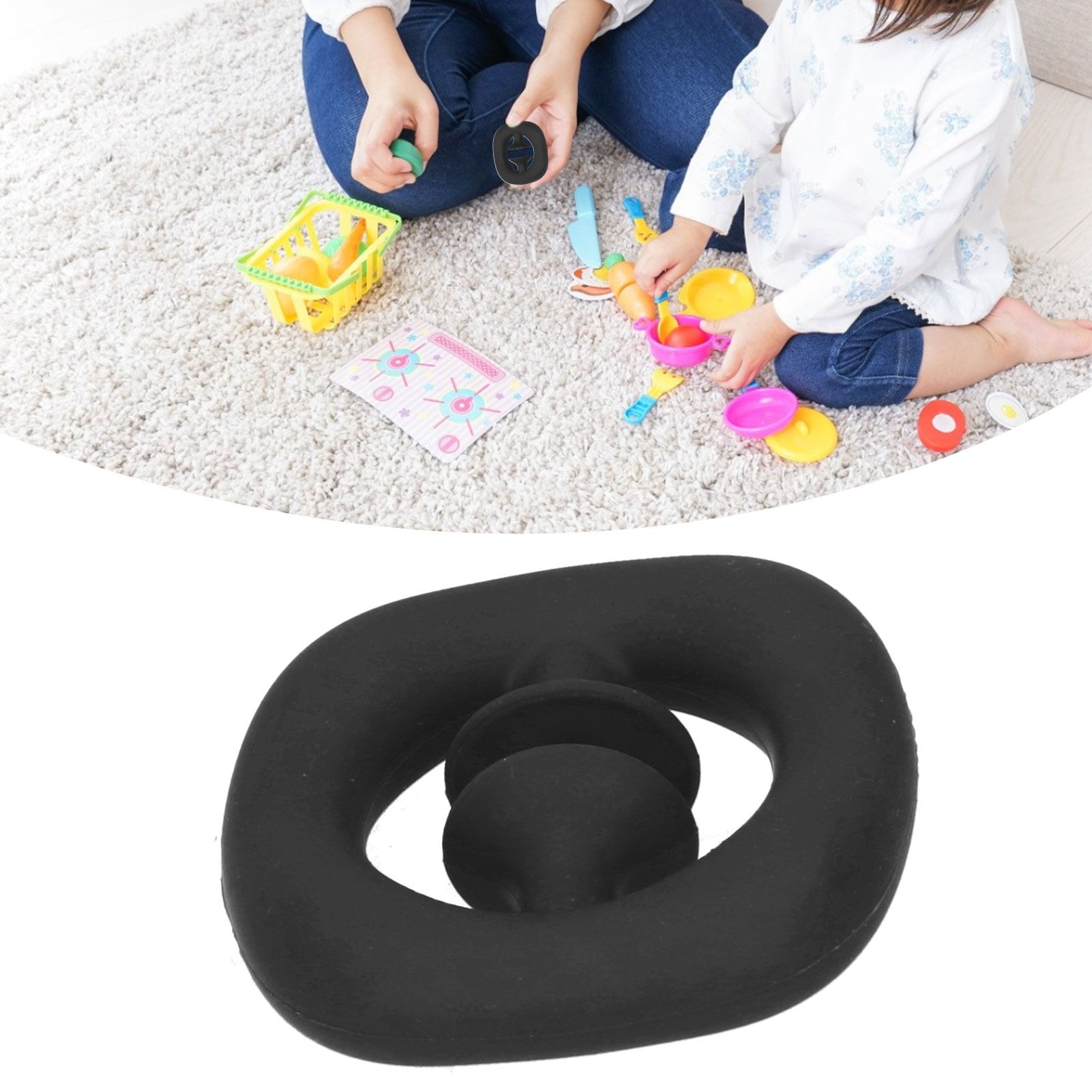 Silicone Hand Grip Hand Muscle Exercise Strength Training Massage Grip Stress view 12