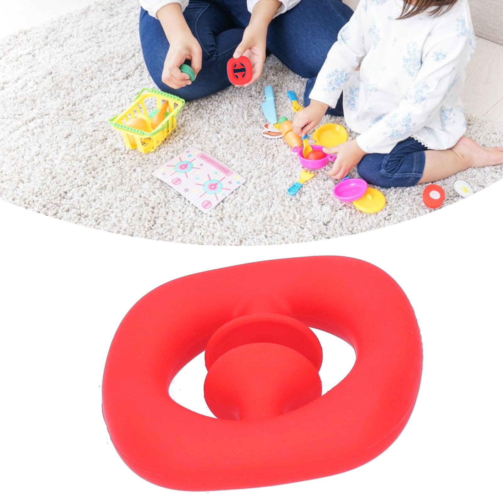 Silicone Hand Grip Hand Muscle Exercise Strength Training Massage Grip Stress view 12