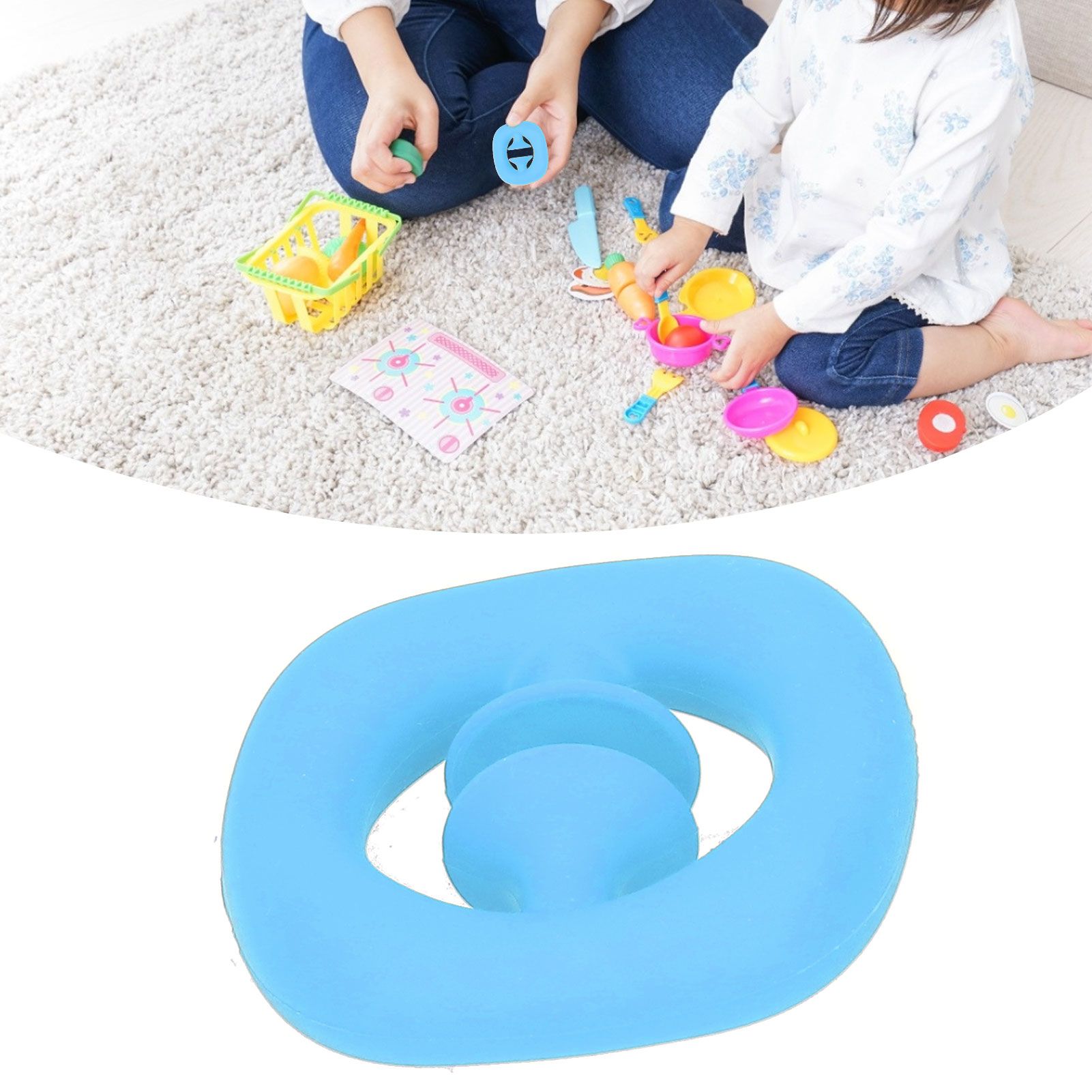 Silicone Hand Grip Hand Muscle Exercise Strength Training Massage Grip Stress view 12