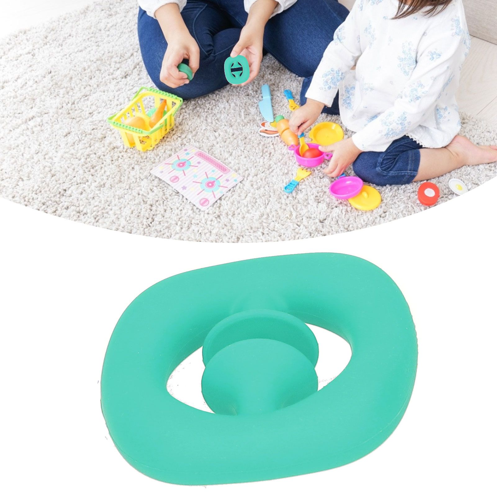 Silicone Hand Grip Hand Muscle Exercise Strength Training Massage Grip Stress view 12