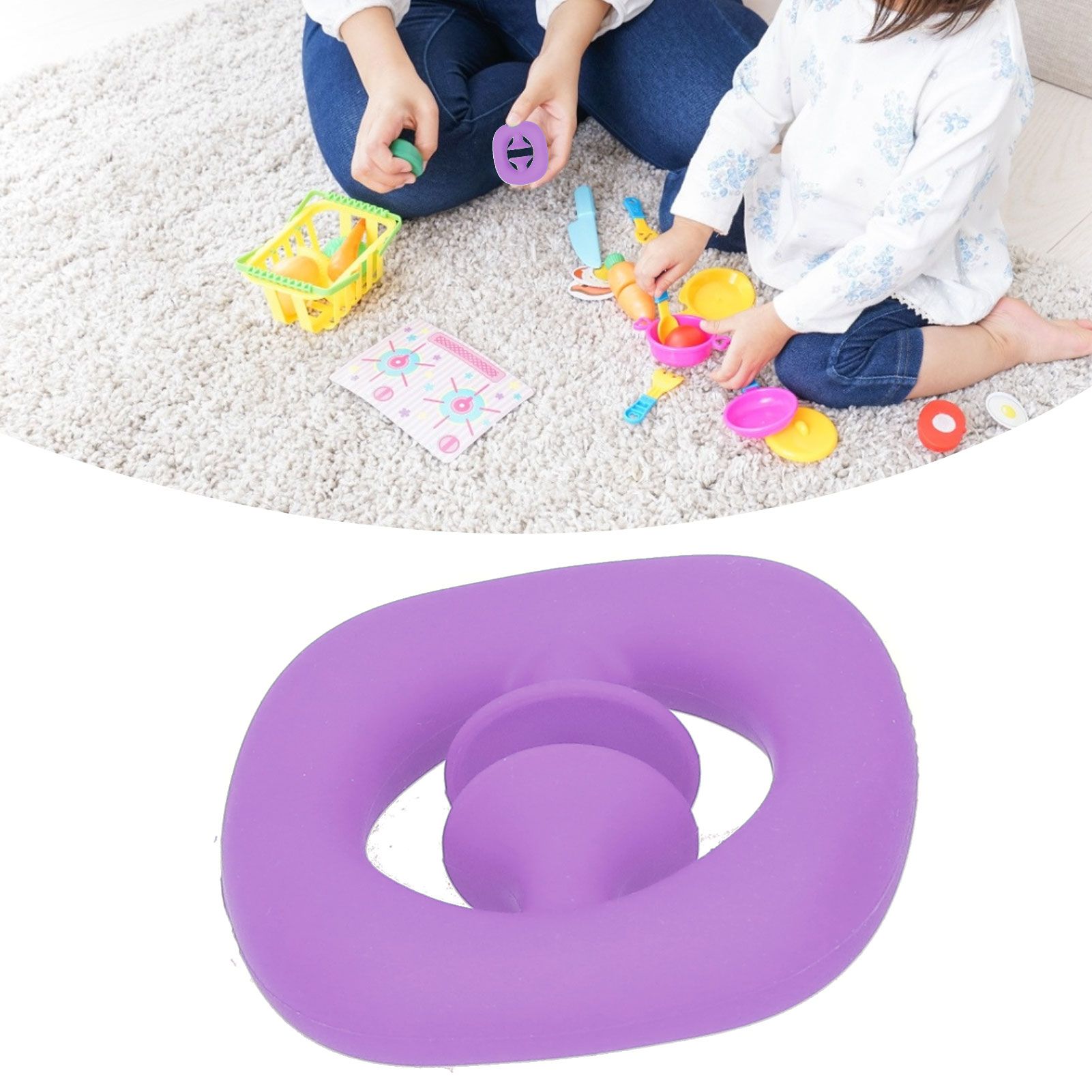 Silicone Hand Grip Hand Muscle Exercise Strength Training Massage Grip Stress view 12