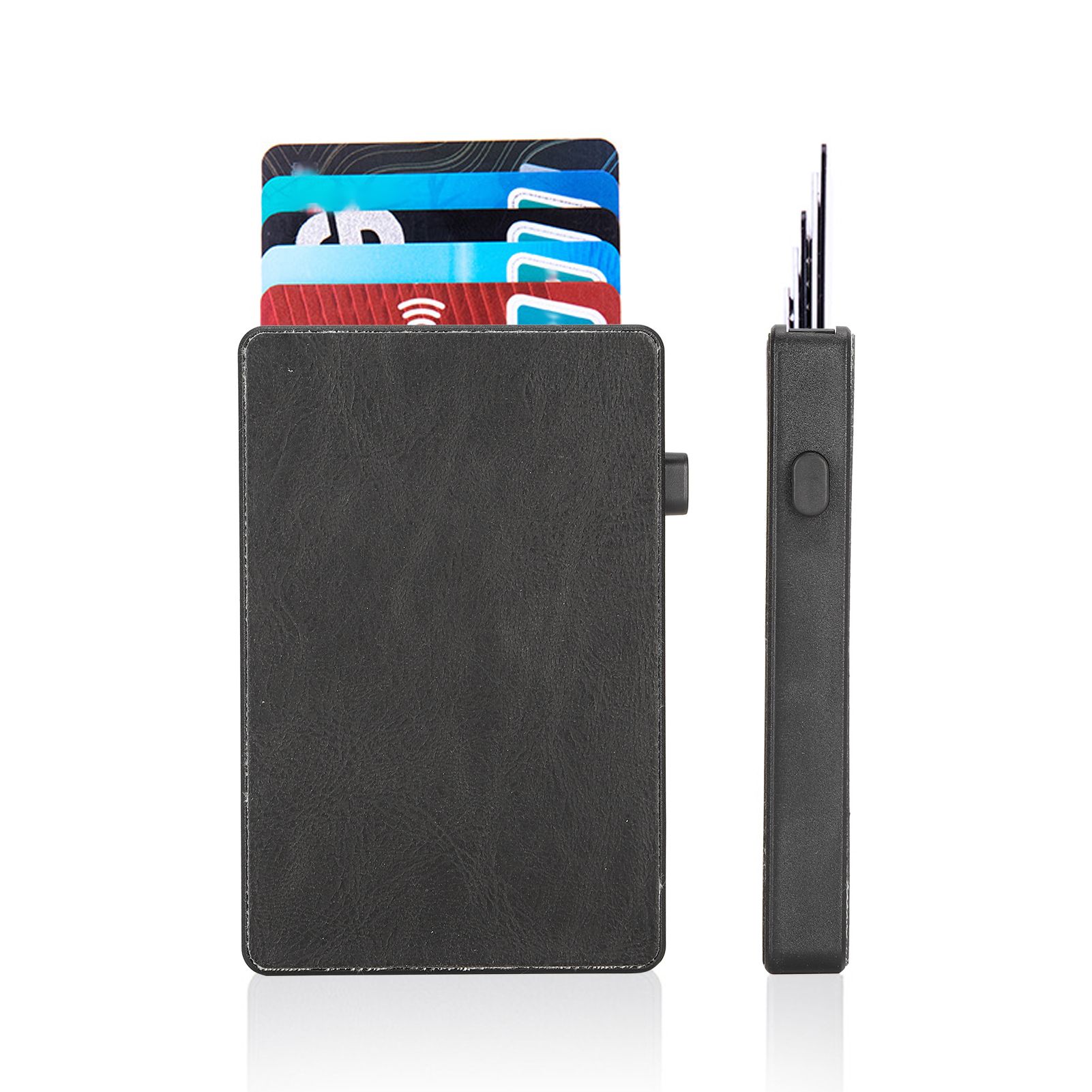 Anti Theft Business Card Holder Portable Anti Magnetic Credit Card ID Case for view 11