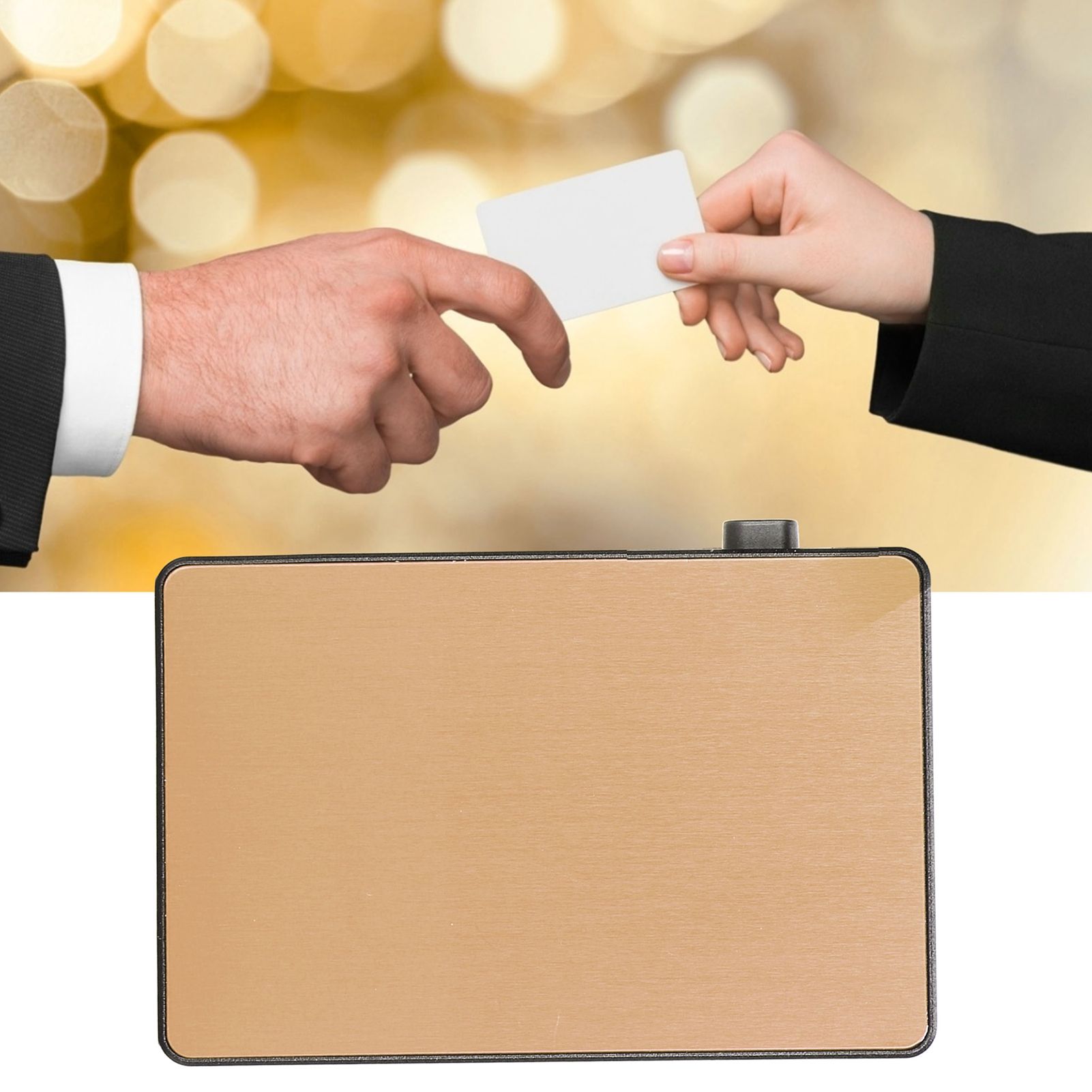 Business Card Holder Pocket AntiTheft Credit Card Case for Traveling and view 12