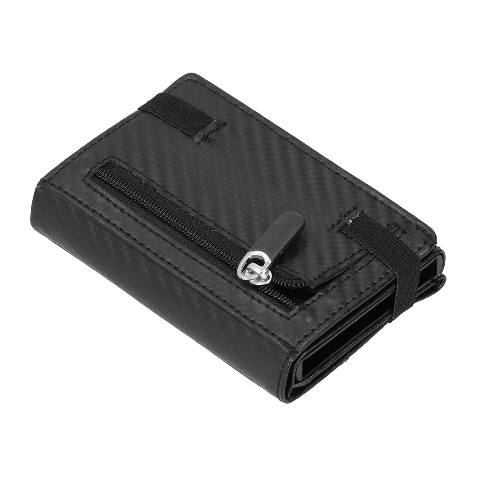 Multi Functional Business Card Holder Antimagnetic Anti Theft Credit Card Case view 4