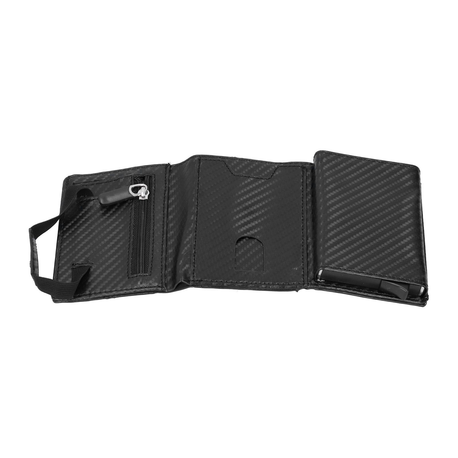 Multi Functional Business Card Holder Antimagnetic Anti Theft Credit Card Case view 6