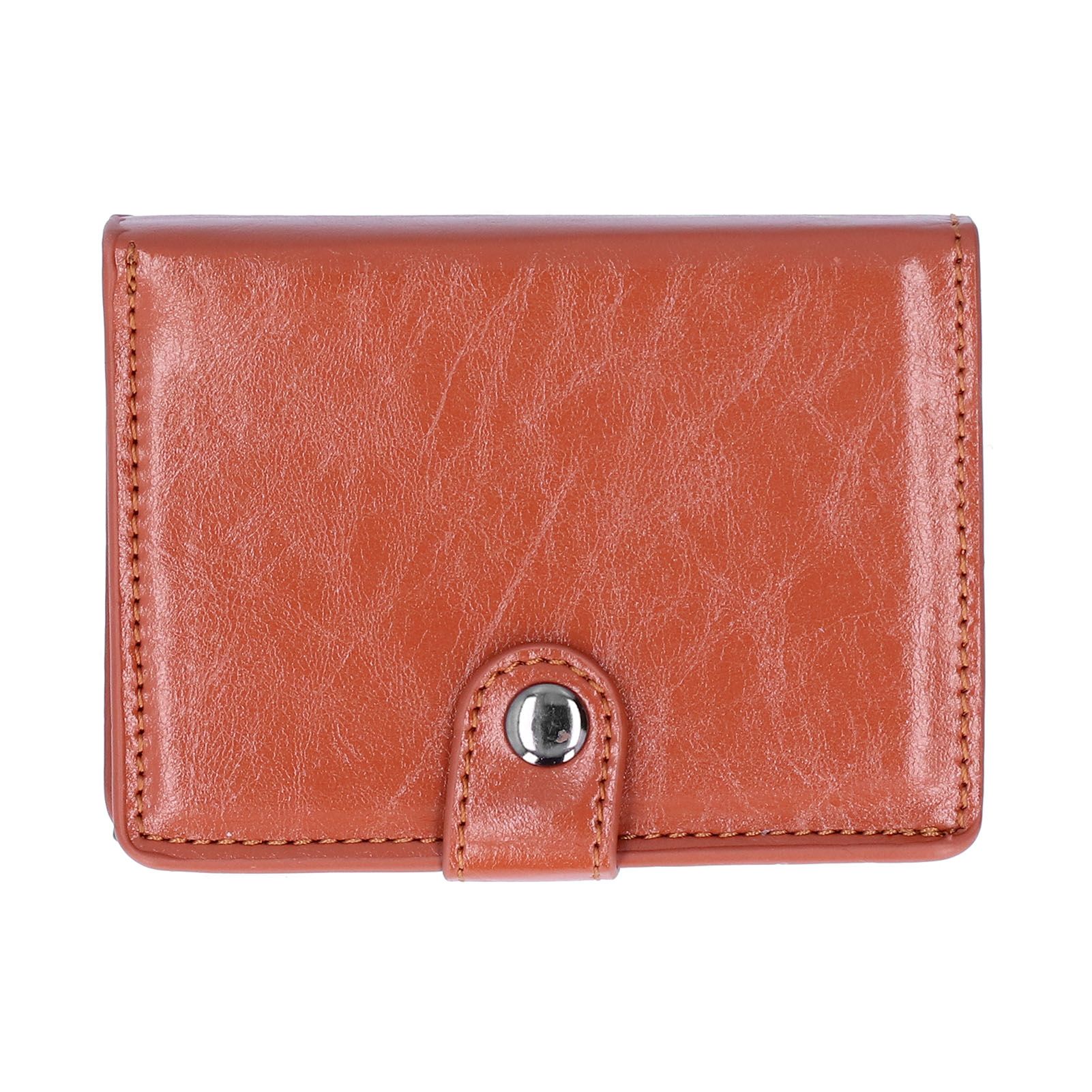 Credit Card Holder Wallet Portable Business Card Case Anti Theft Men Purse for — image 1