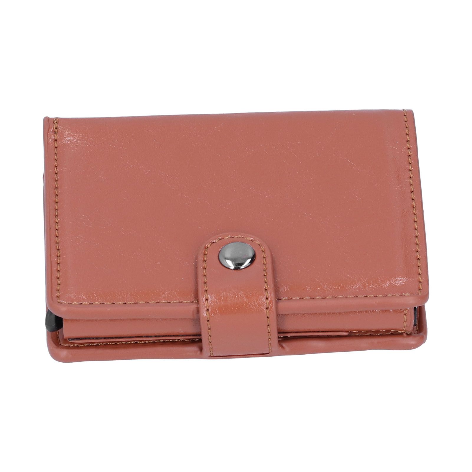 Credit Card Holder Wallet Portable Business Card Case Anti Theft Men Purse for view 9