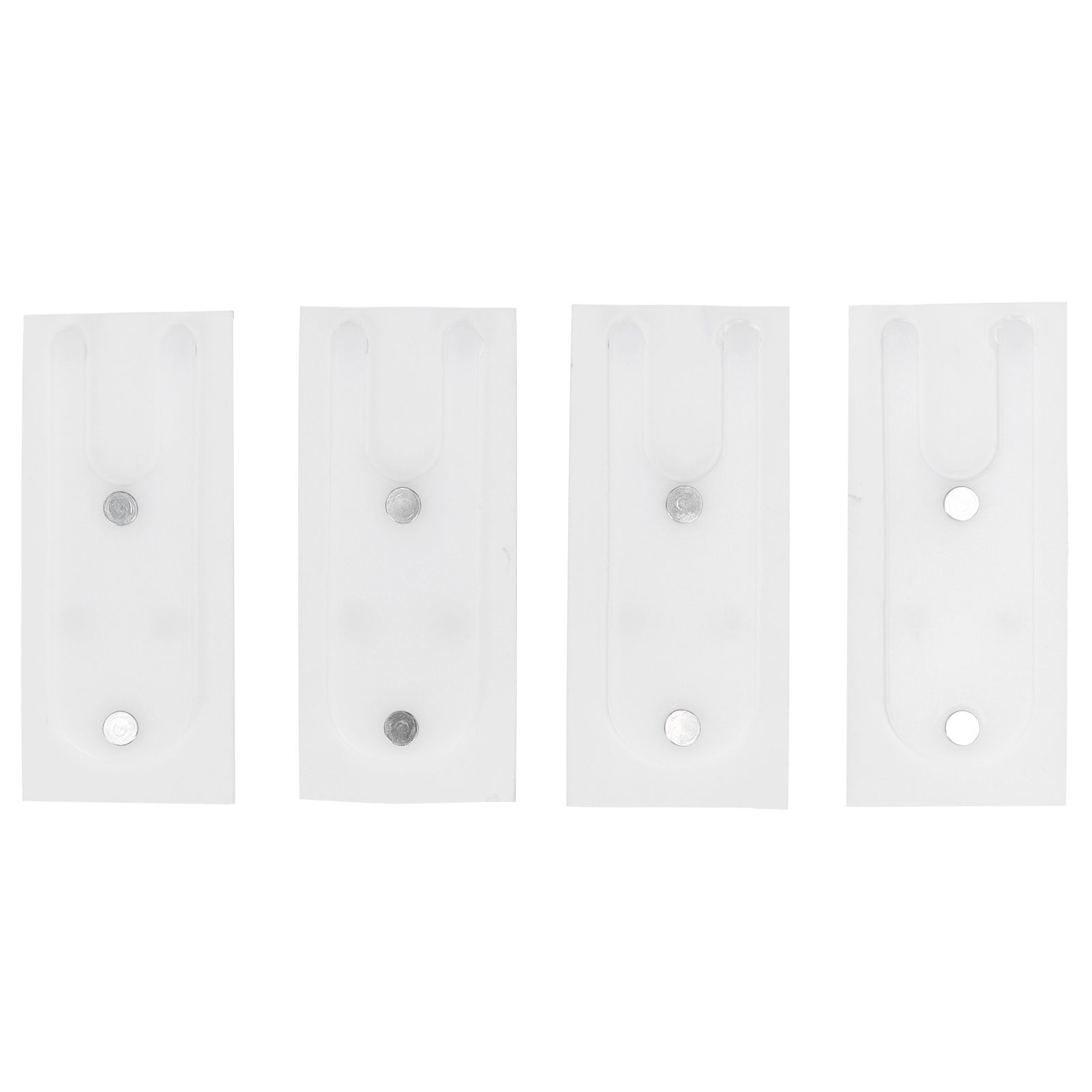 4Pcs SelfAdhesive Aluminum Alloy Wind Block Sliding Window Windshield and view 2