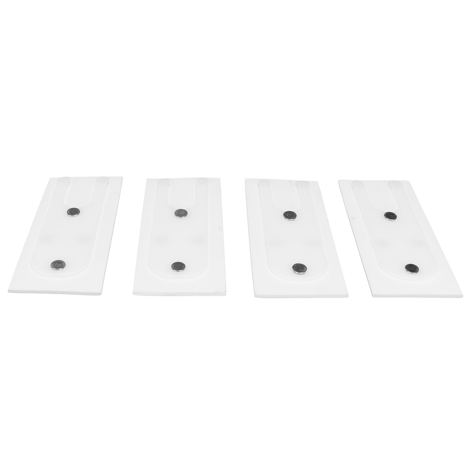 4Pcs SelfAdhesive Aluminum Alloy Wind Block Sliding Window Windshield and view 3